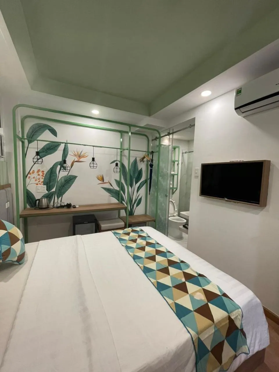 Bed in Ngoc Khanh hotel