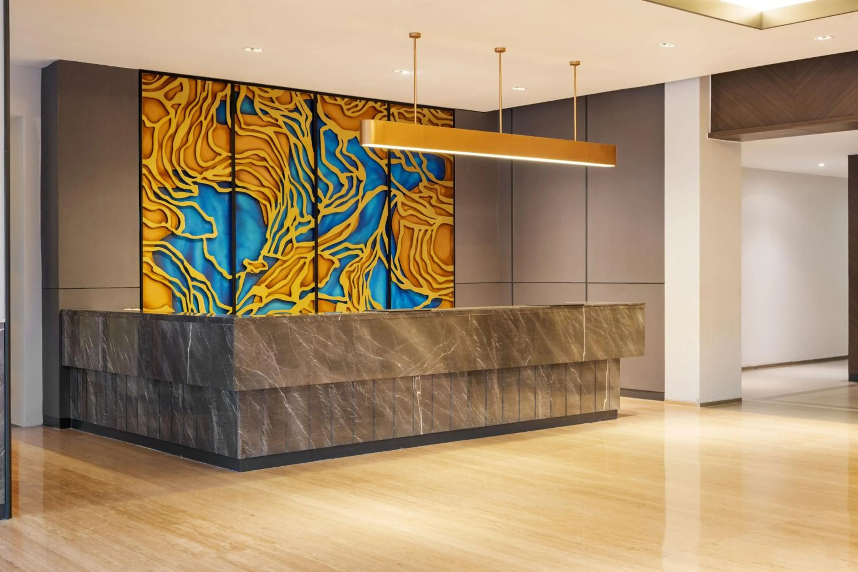 Lobby or reception in Hotel Santika Lahat