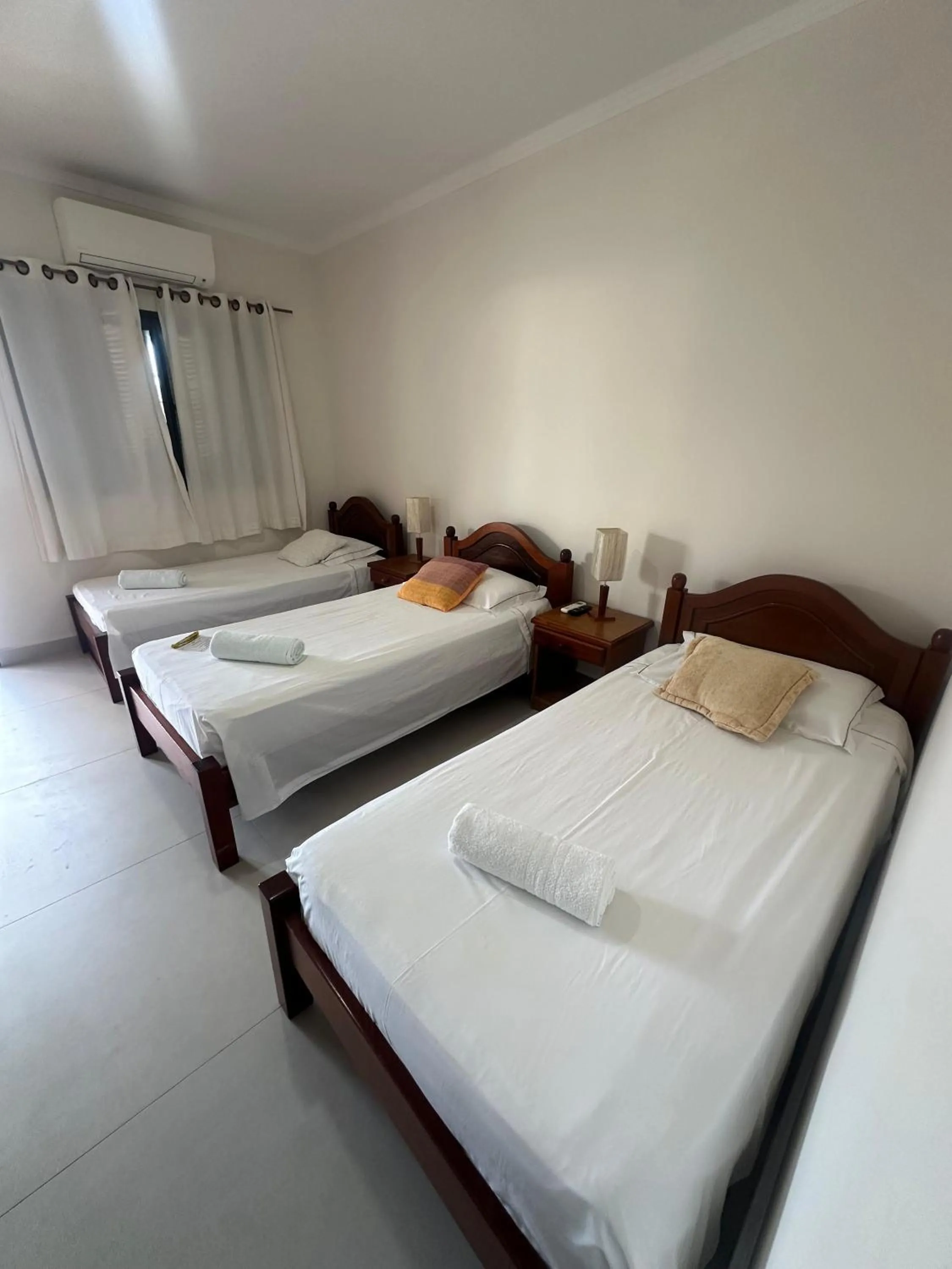 Triple Room with 3 Single Beds in Pousada Acqua Azul
