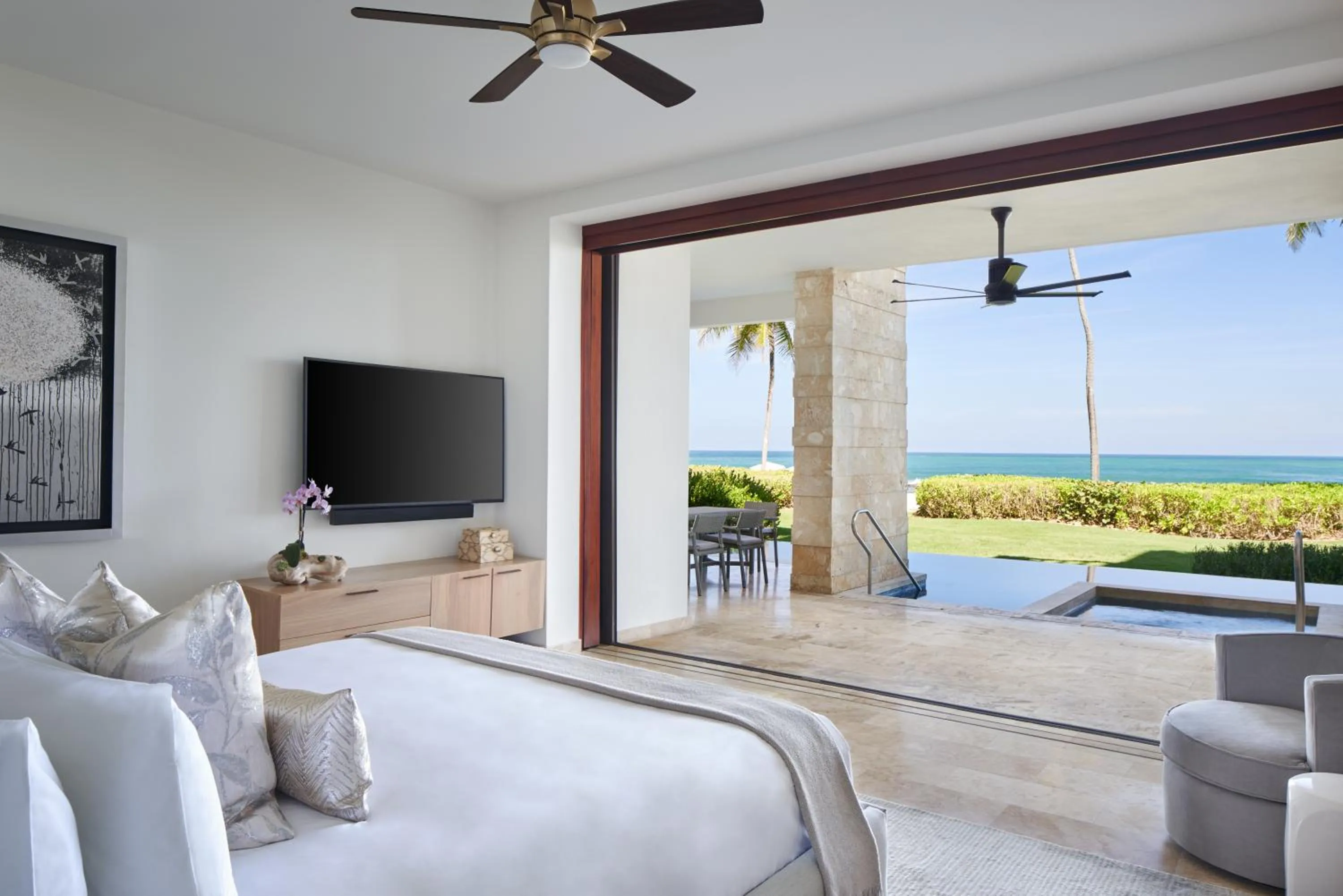 Bedroom in Residences at Dorado Beach, a Ritz Carlton Reserve