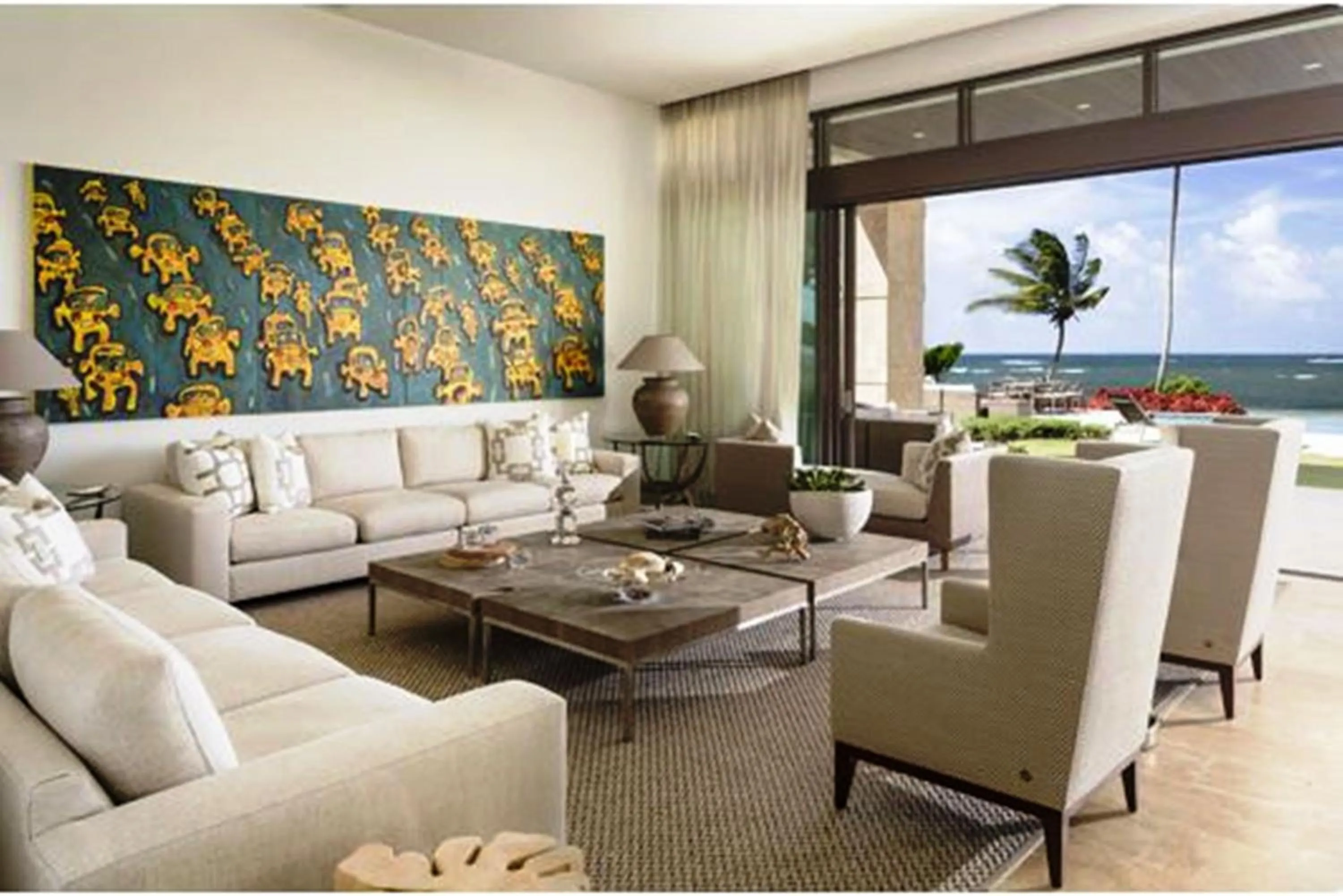 Living room in Residences at Dorado Beach, a Ritz Carlton Reserve