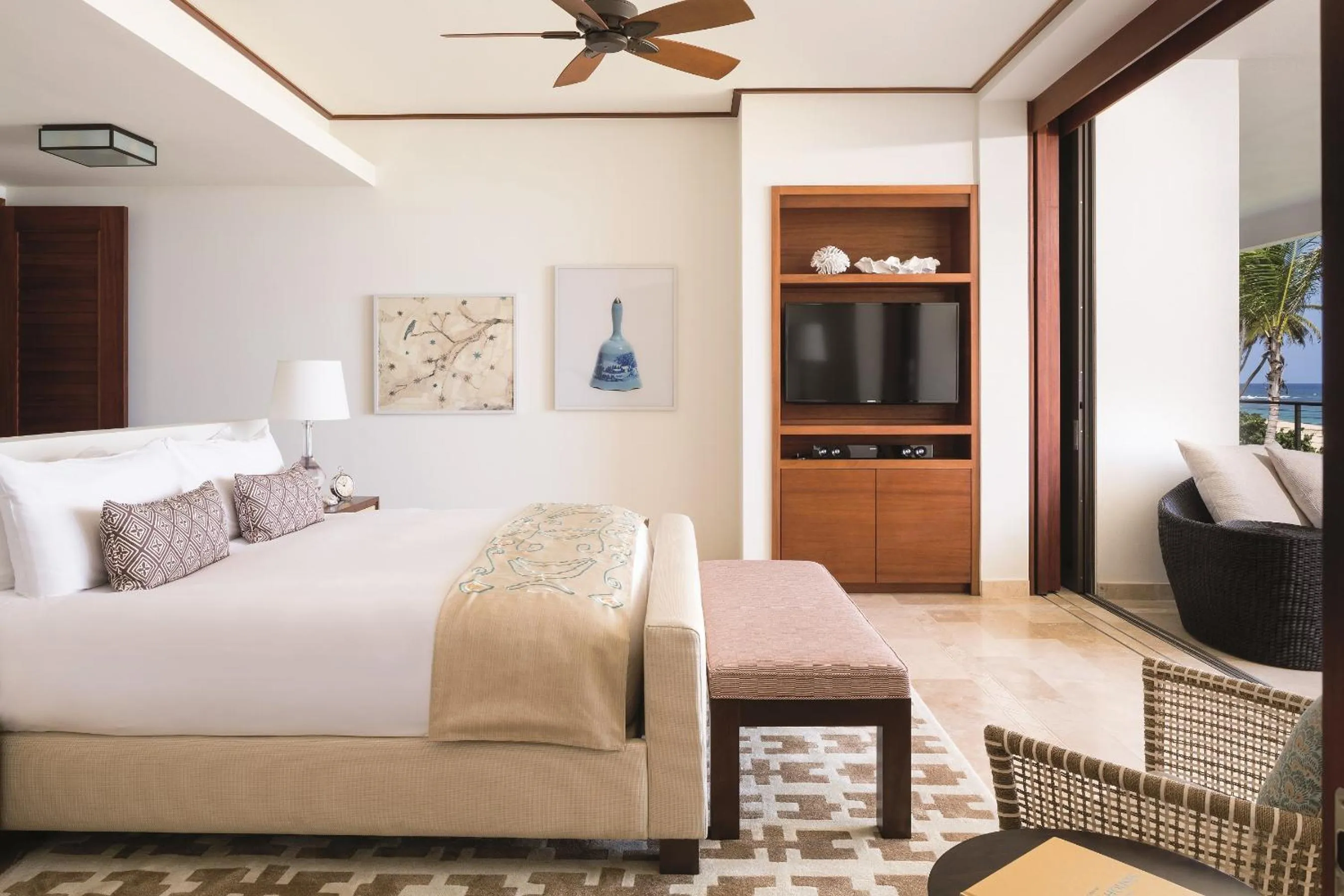 Bedroom, Bed in Residences at Dorado Beach, a Ritz Carlton Reserve