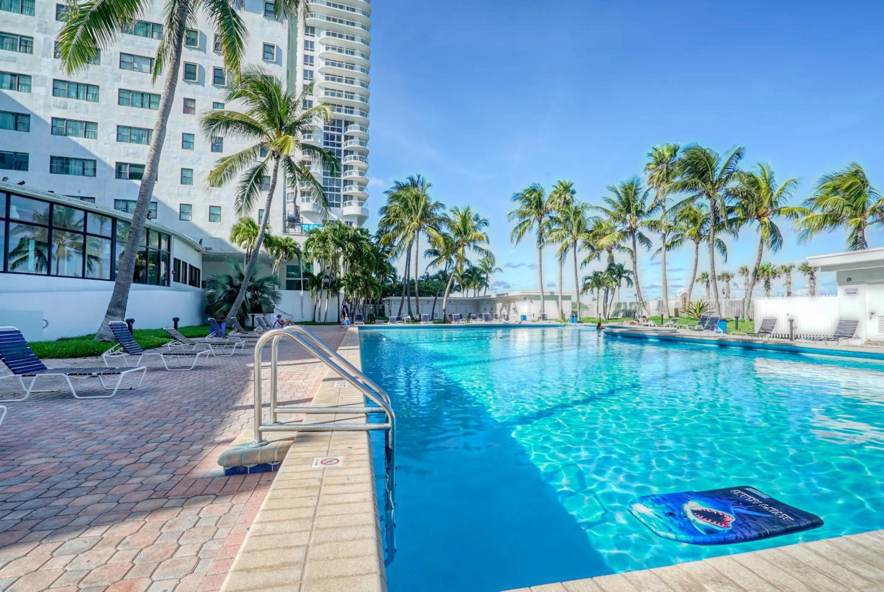 Swimming pool in Deluxe Studios and Apartments at the Casablanca