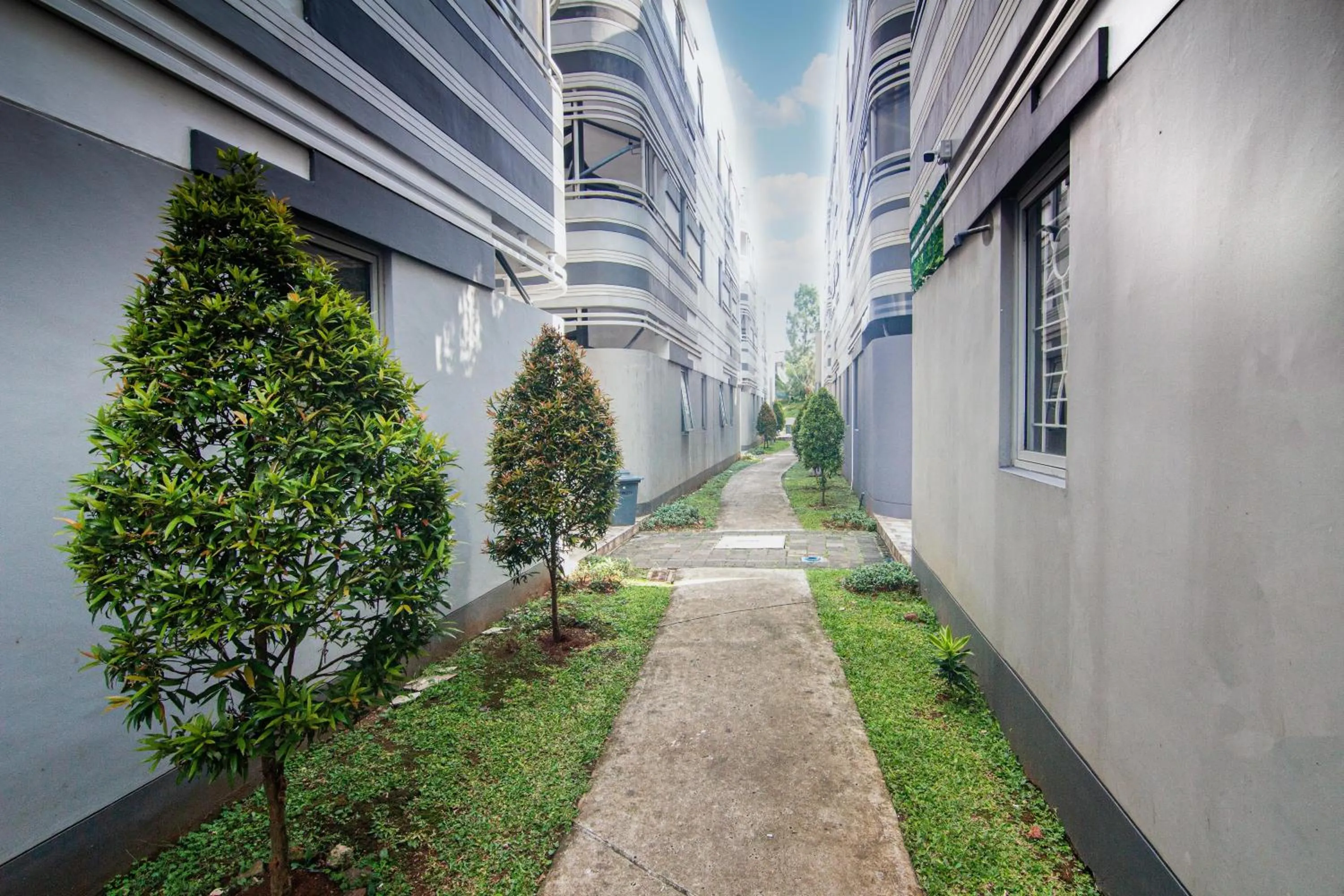 Garden in Hotel O Anartha Residence