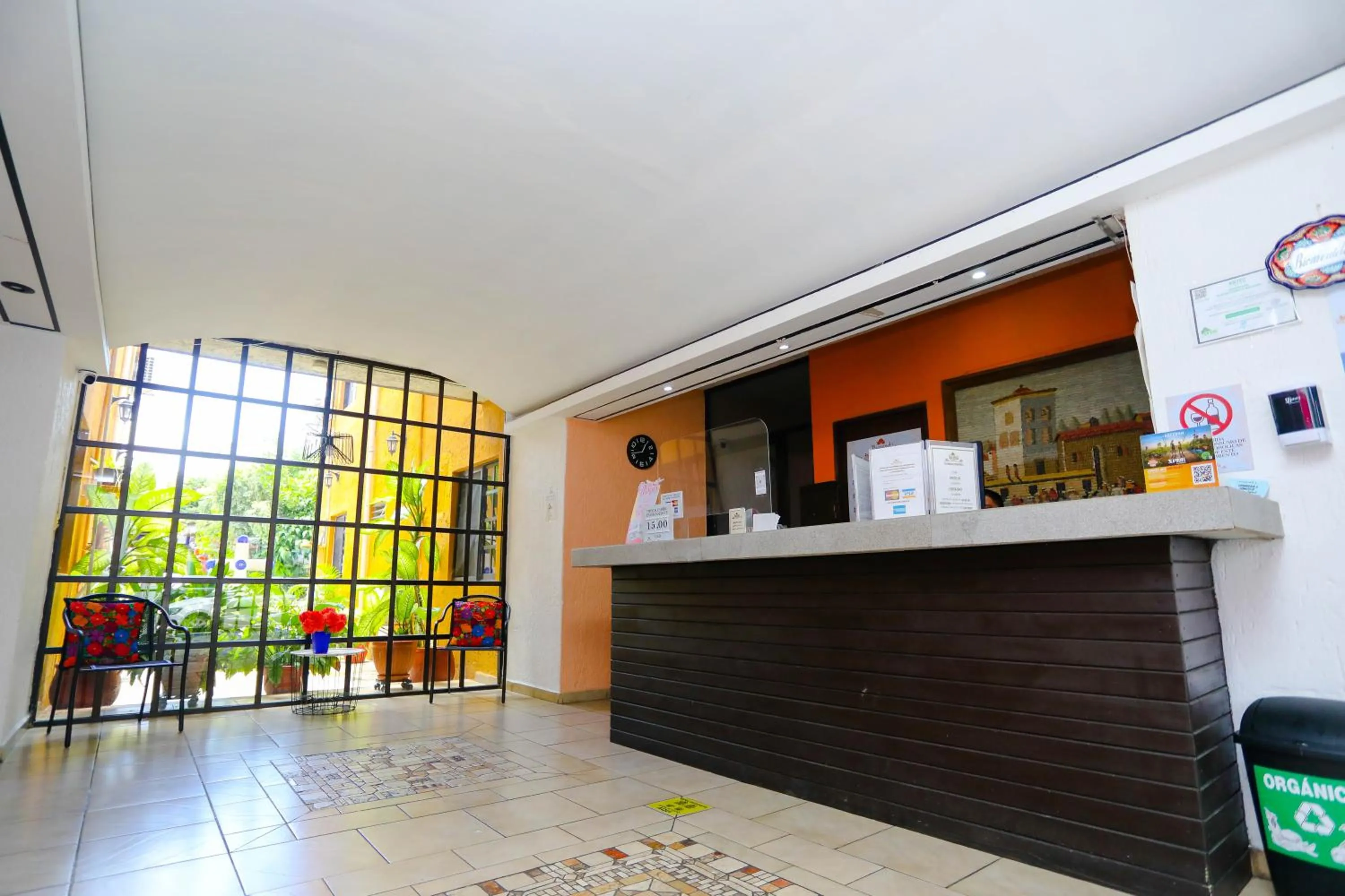 Lobby or reception in Hotel Hacienda Cancun