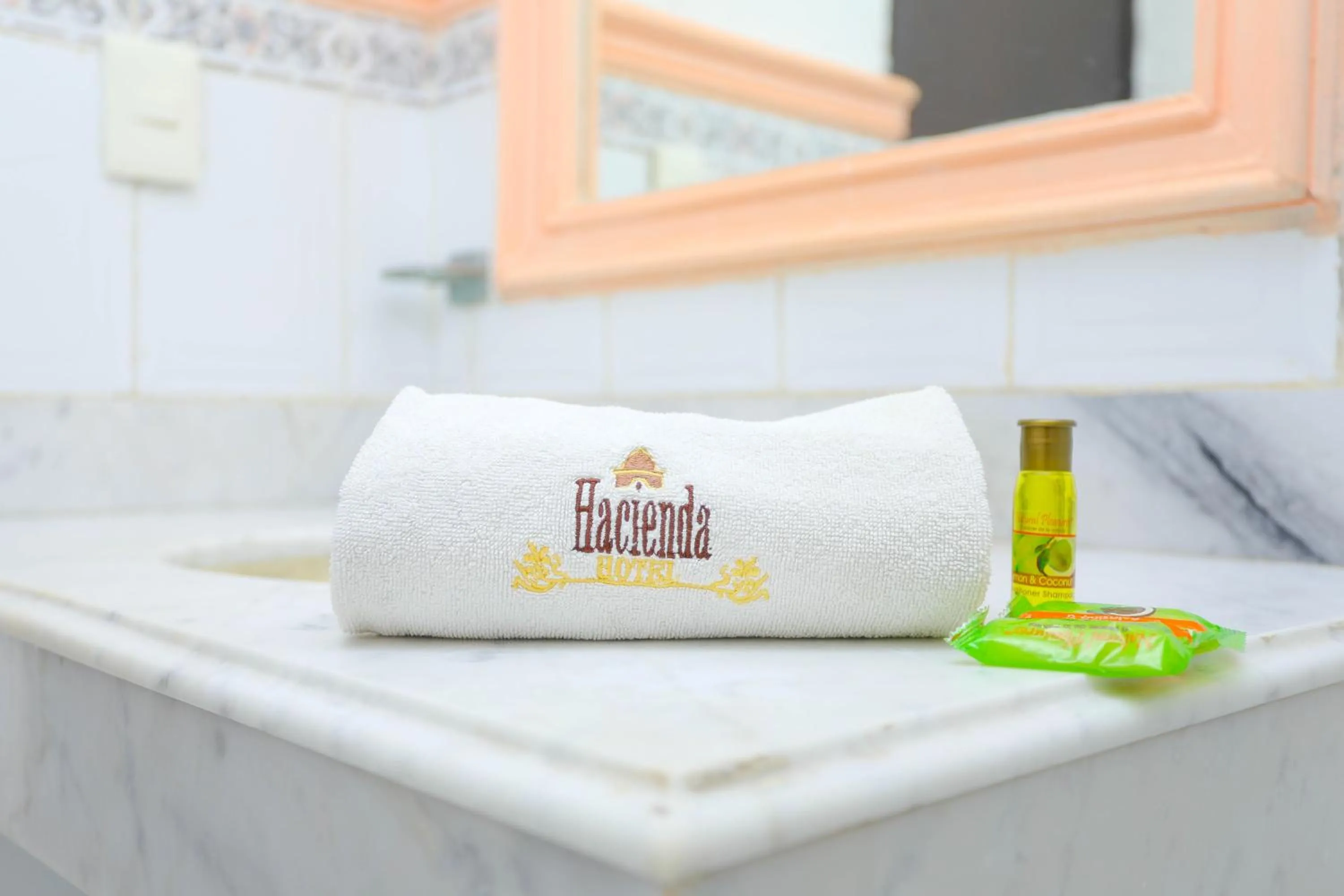 towels in Hotel Hacienda Cancun