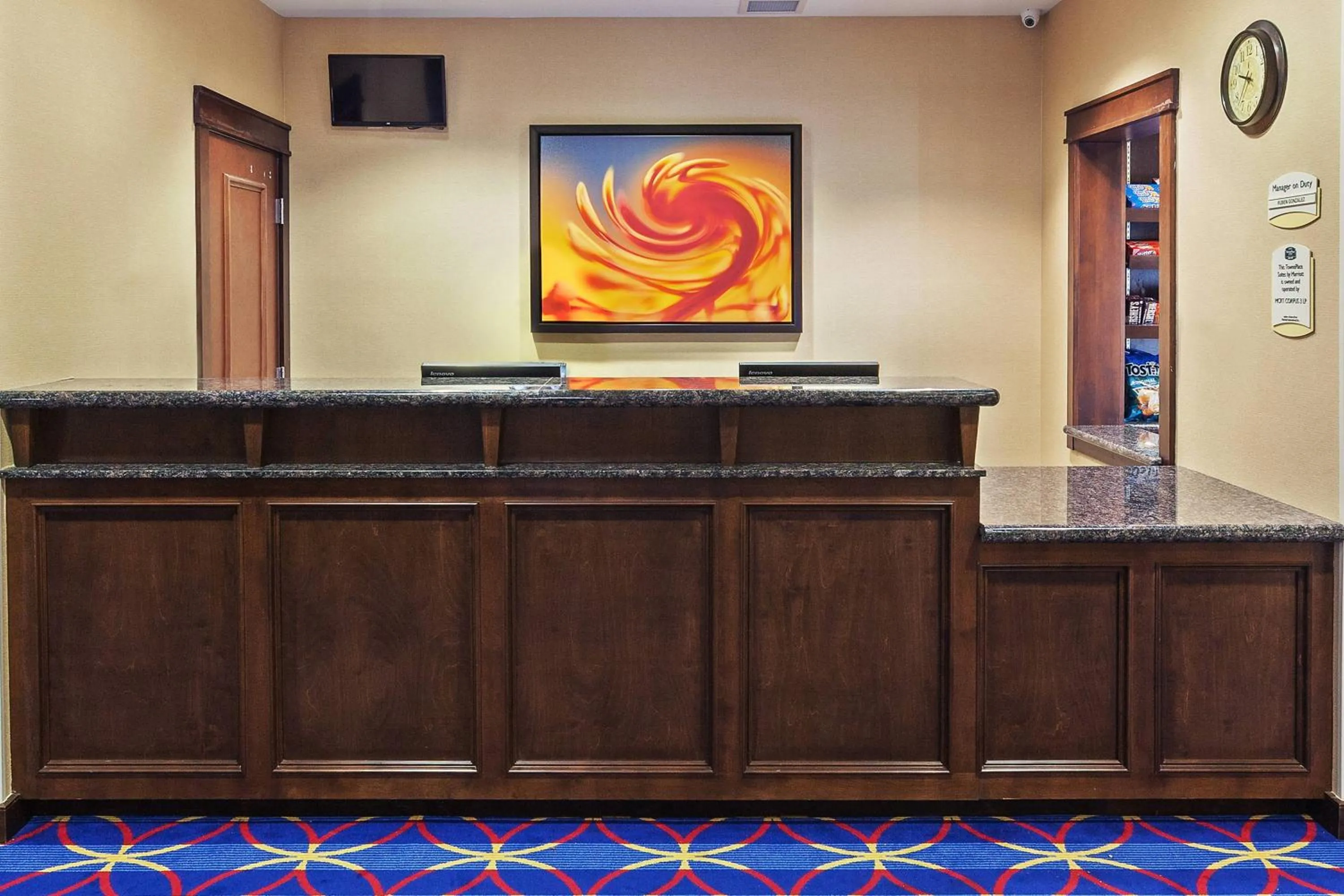 Lobby or reception in TownePlace Suites by Marriott Corpus Christi