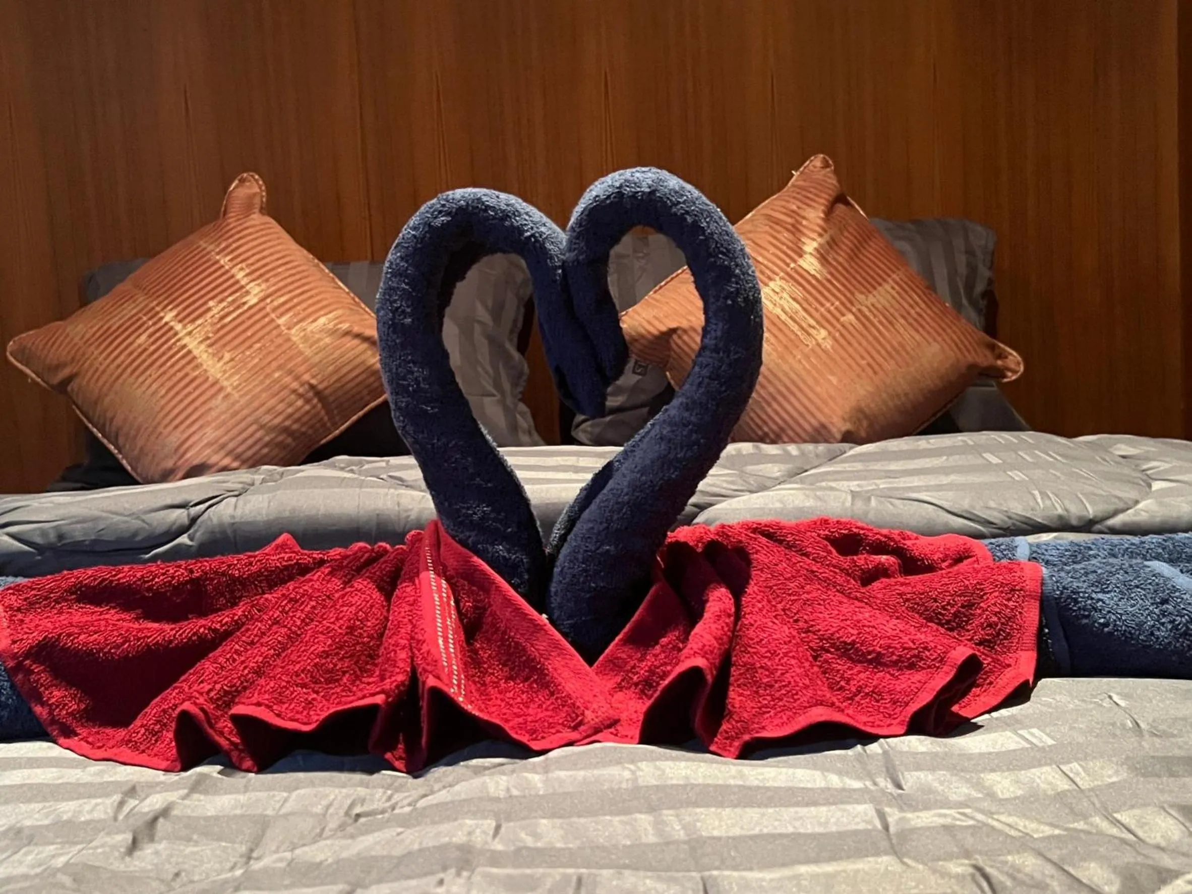 Bed in SK Hometel Samui Airport