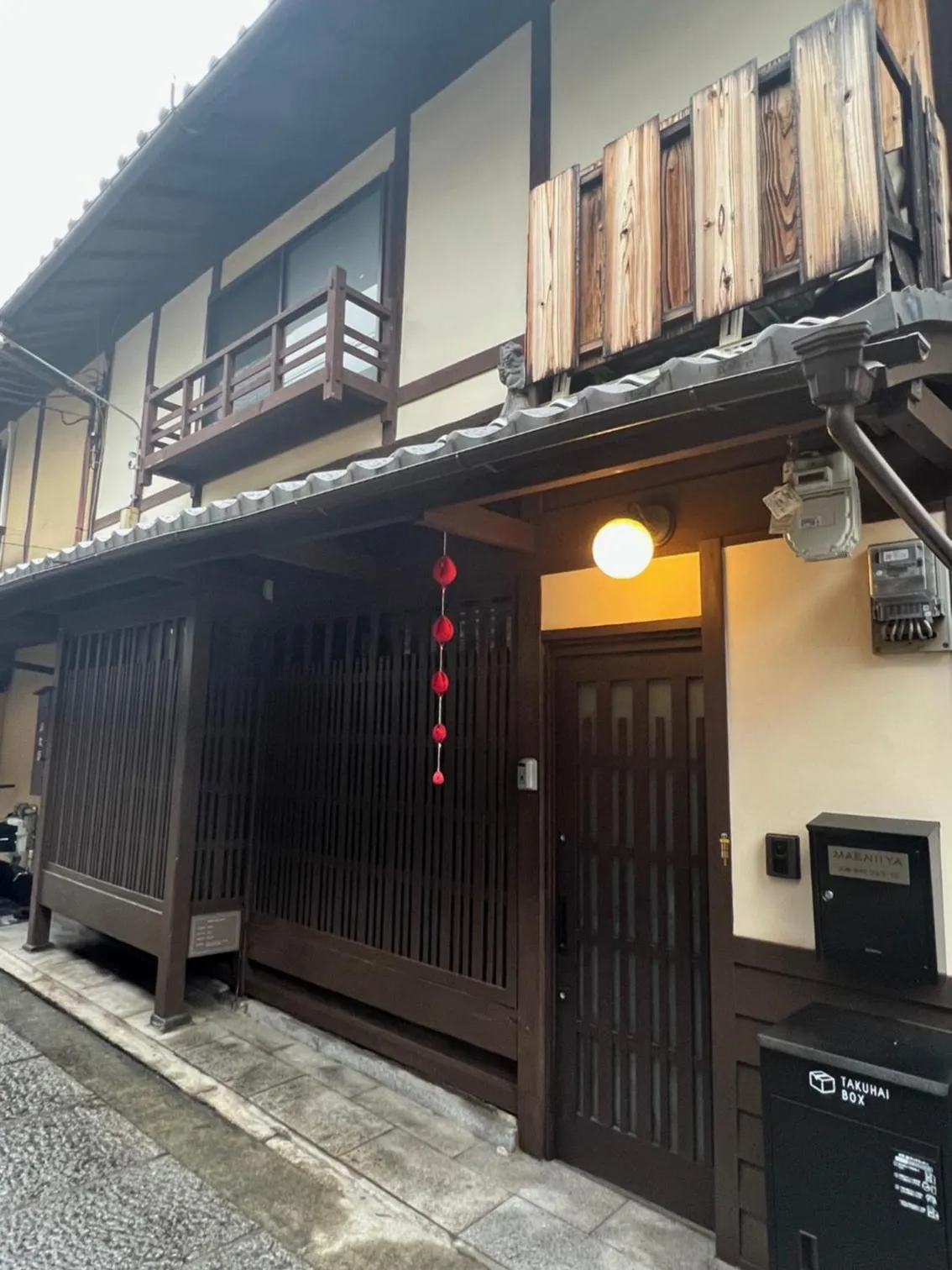 Property building in Maeniiya Machiya Inn