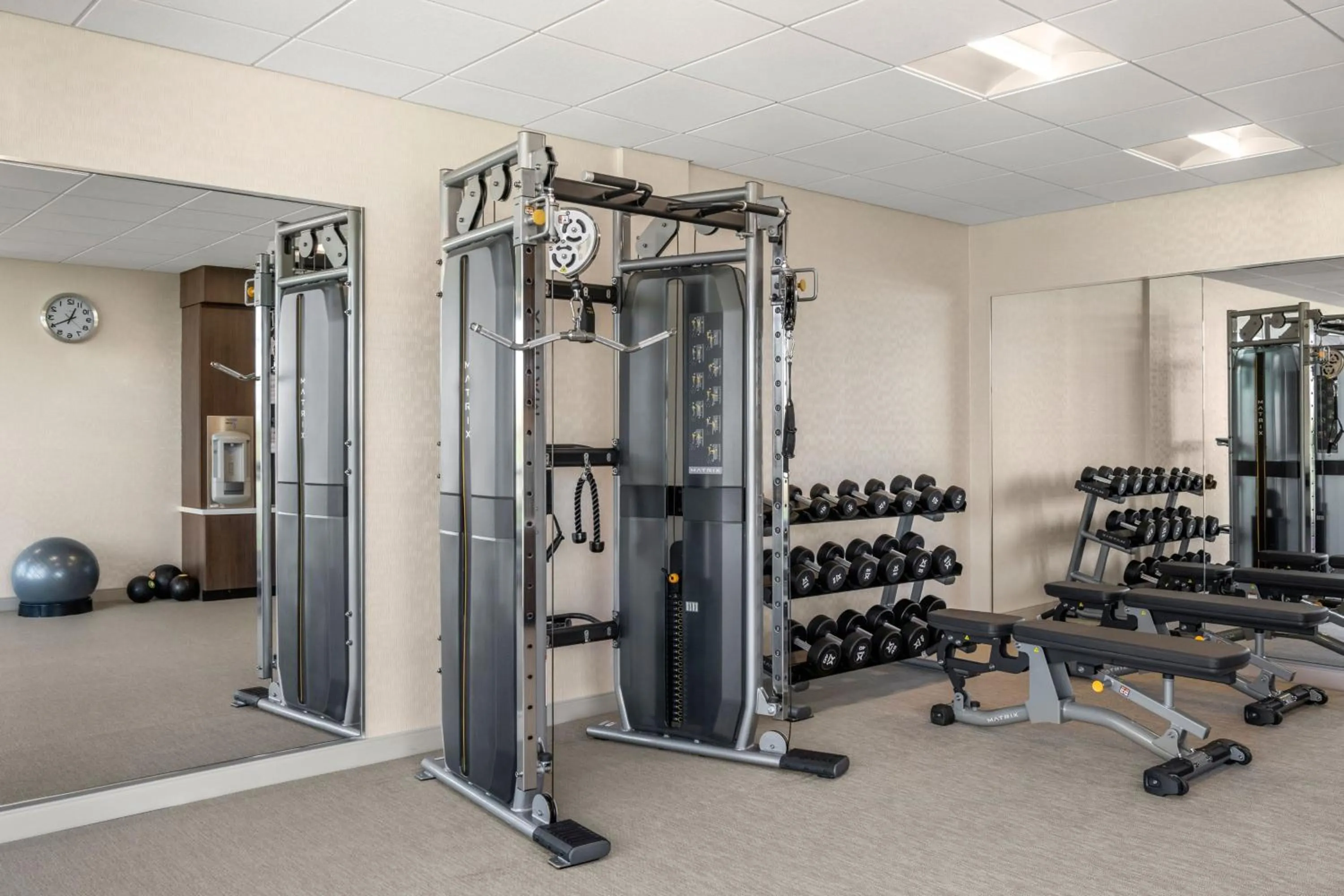 Fitness centre/facilities in SpringHill Suites by Marriott Menomonee Falls