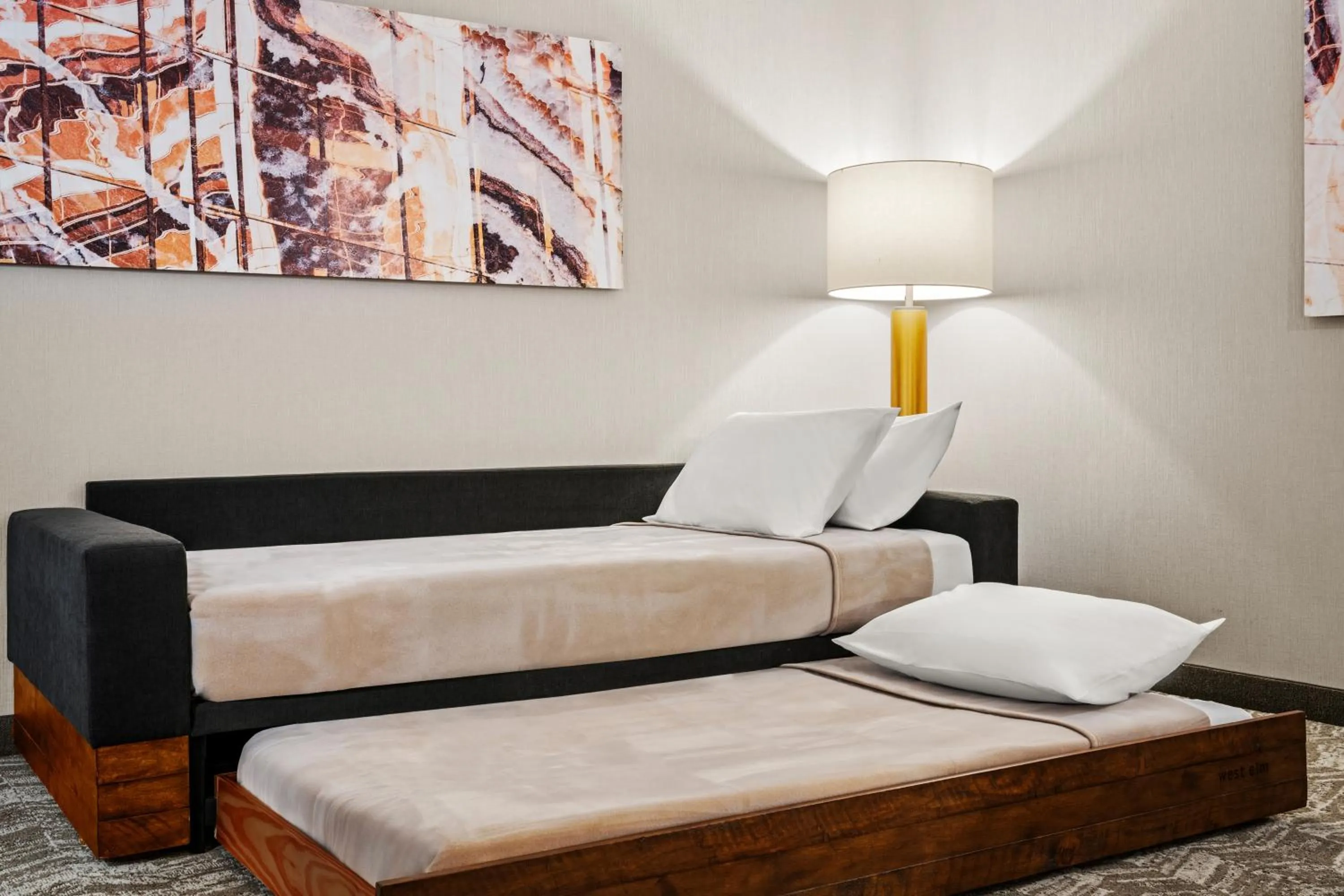 Bed in SpringHill Suites by Marriott Menomonee Falls