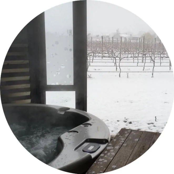 Hot Tub in River Rock Estate