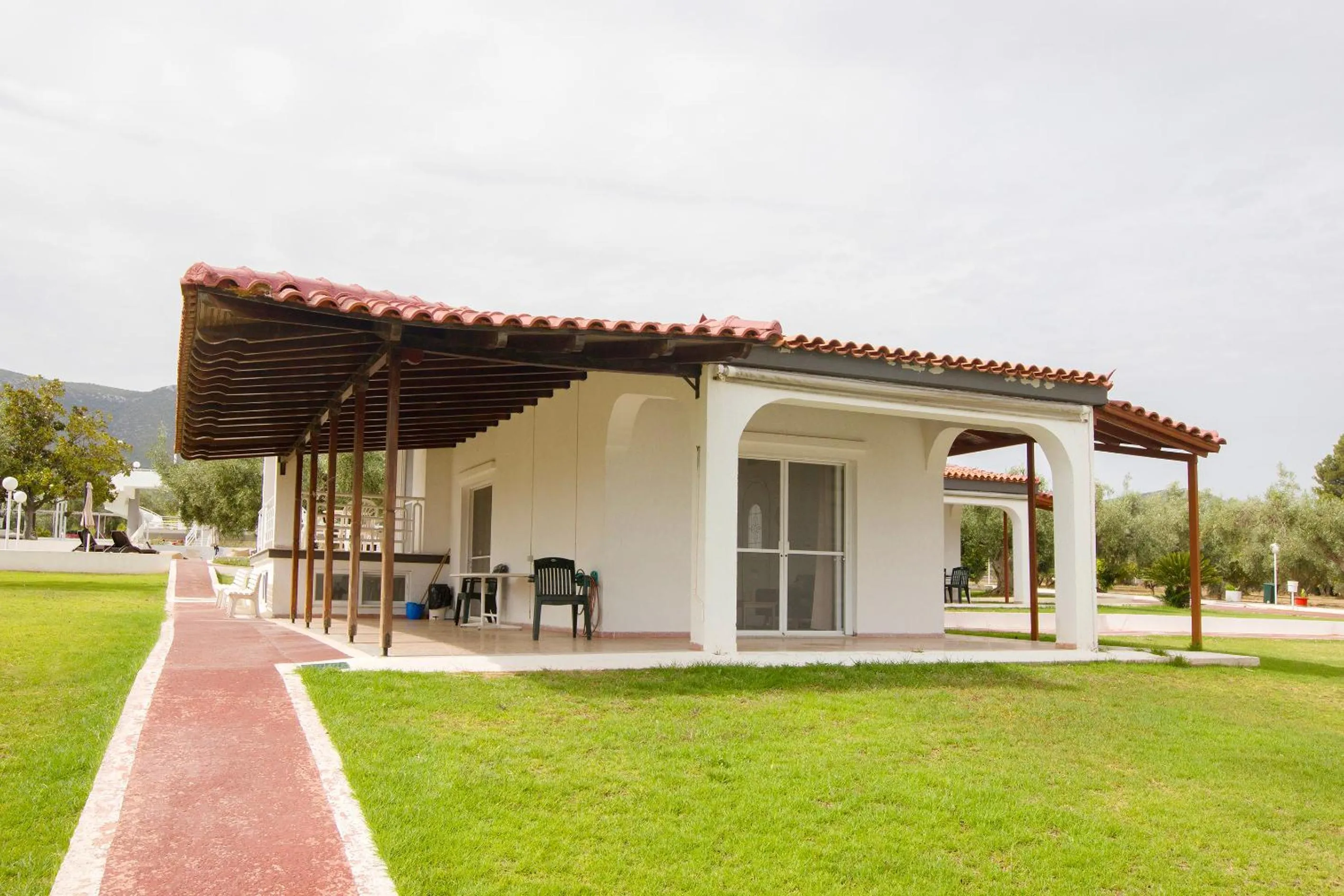 Day in Blue Marine Village