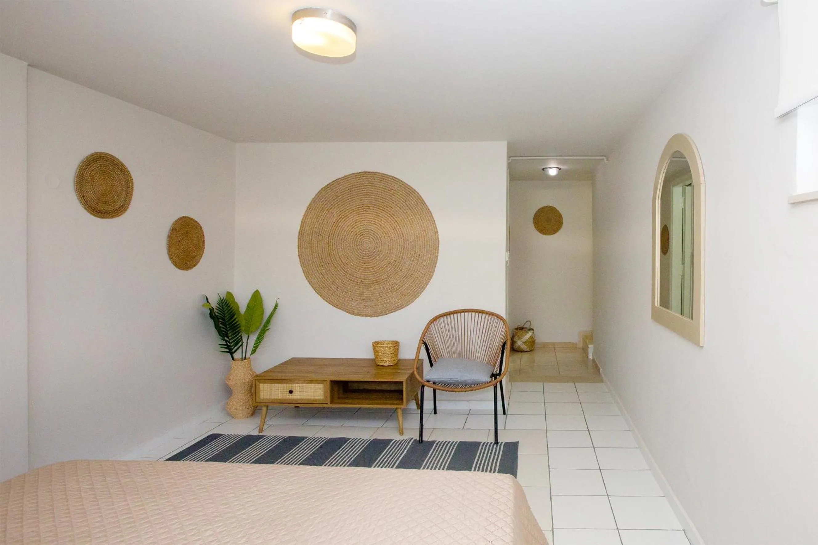 Bedroom, Bed in Blue Marine Village