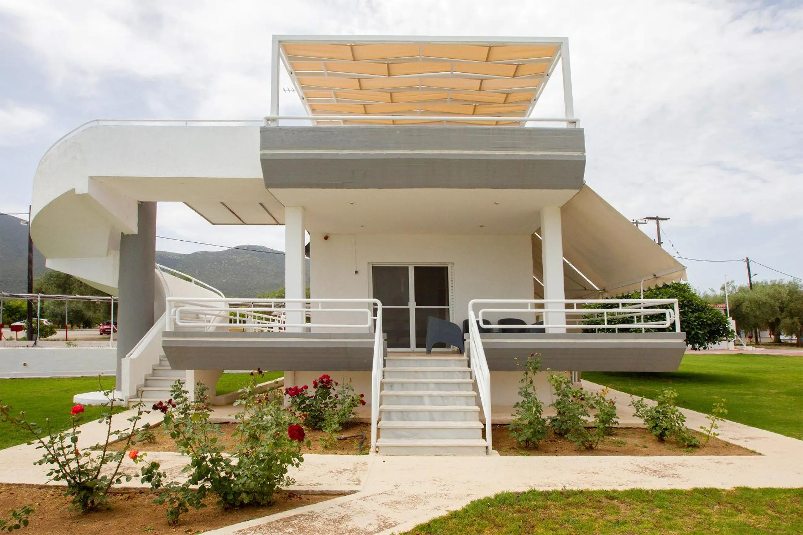 Day in Blue Marine Village