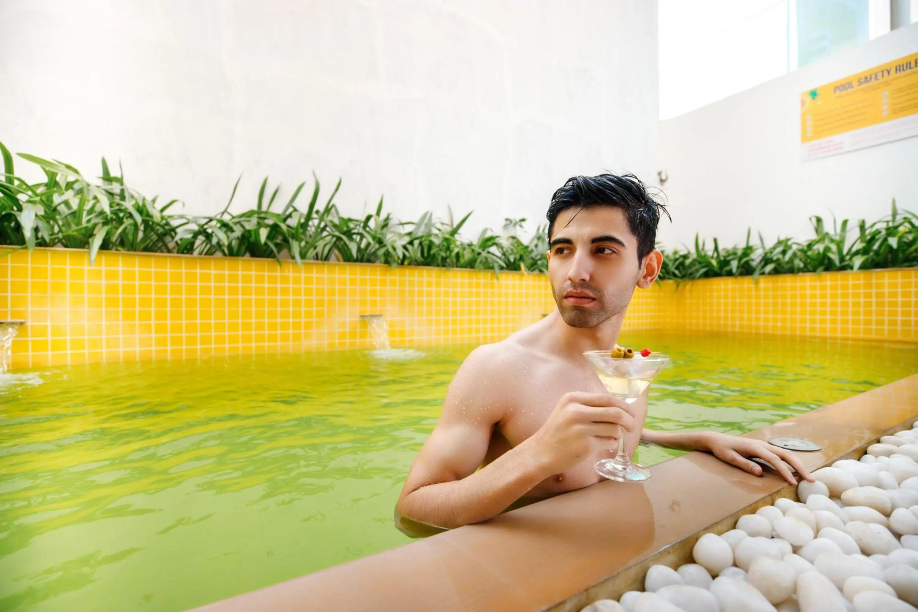 Swimming pool in Bloom Hub l ORR Marathahalli