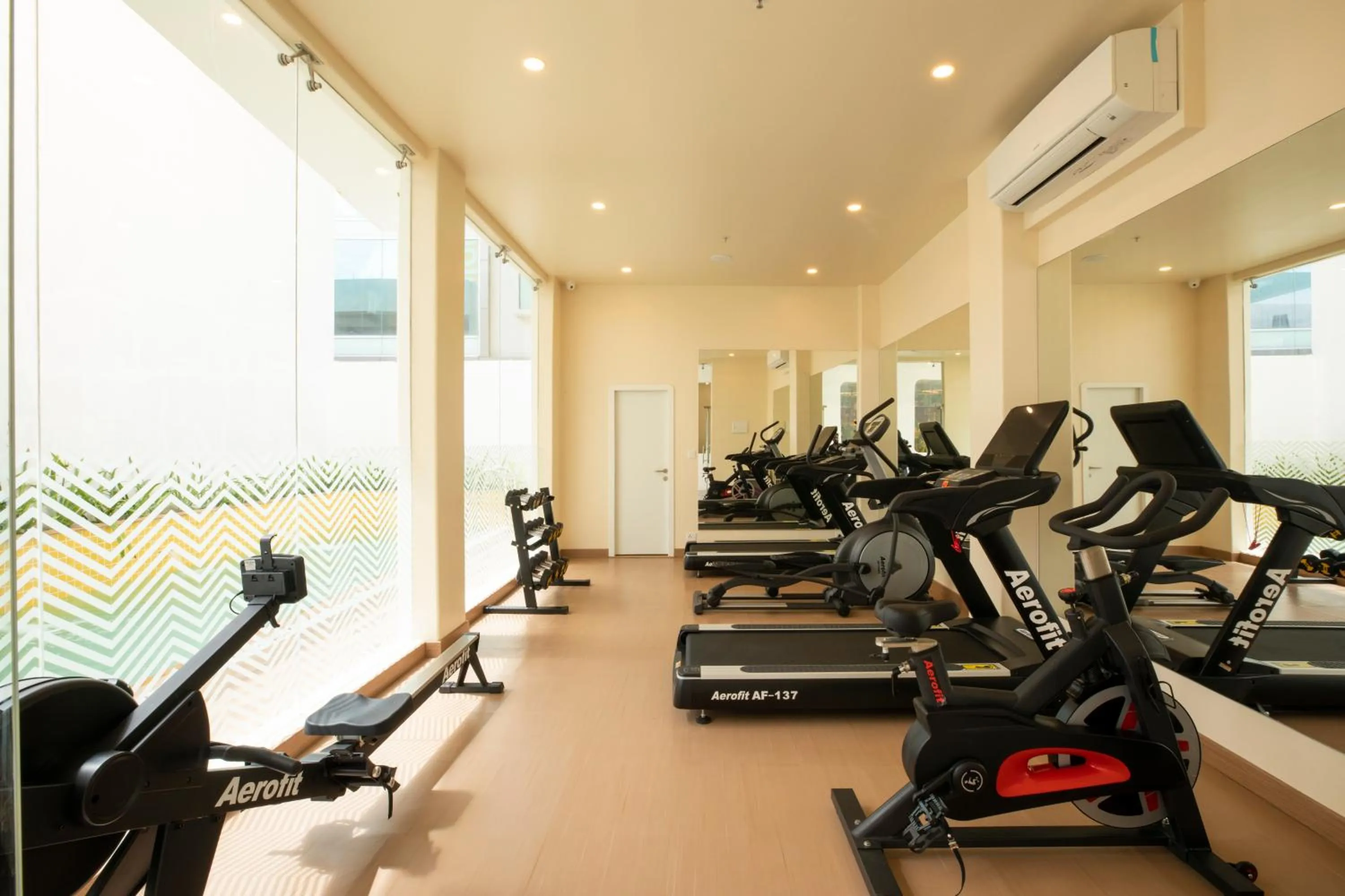 Fitness centre/facilities in Bloom Hub l ORR Marathahalli