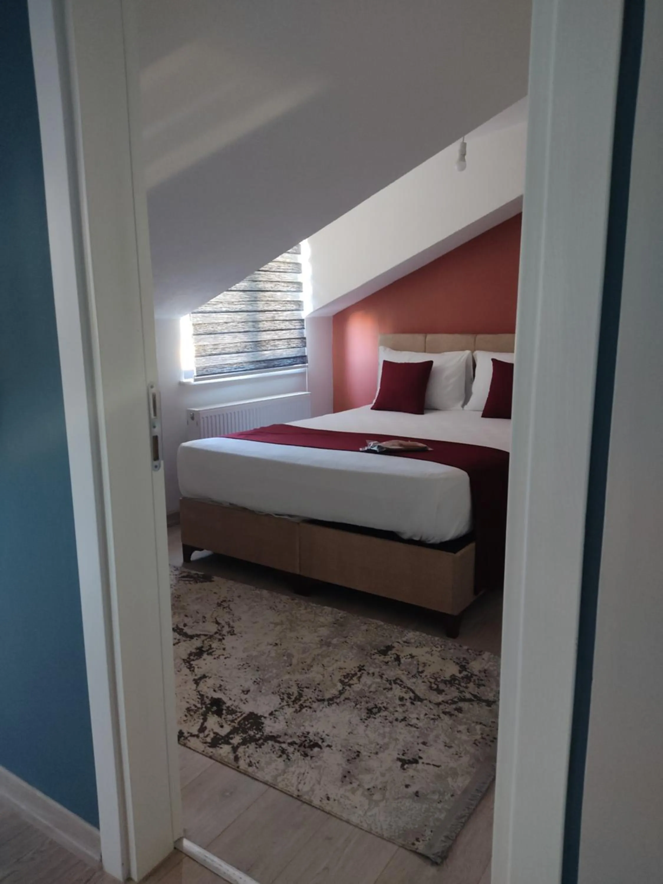 Bed in istanbul airport family suites hotel