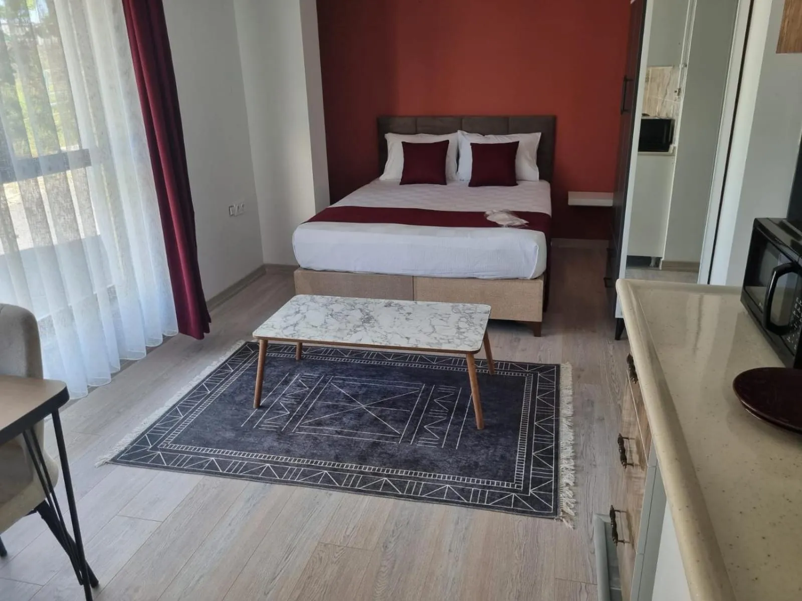 Bed in istanbul airport family suites hotel