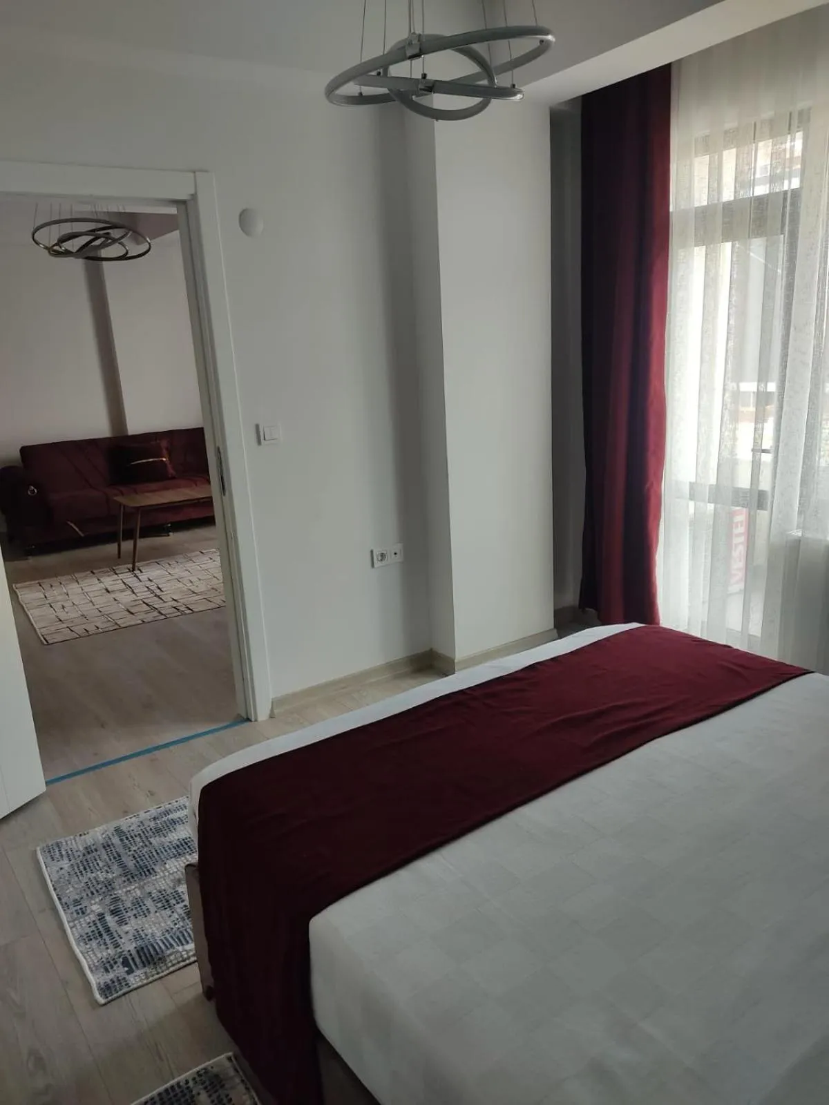 Bed in istanbul airport family suites hotel