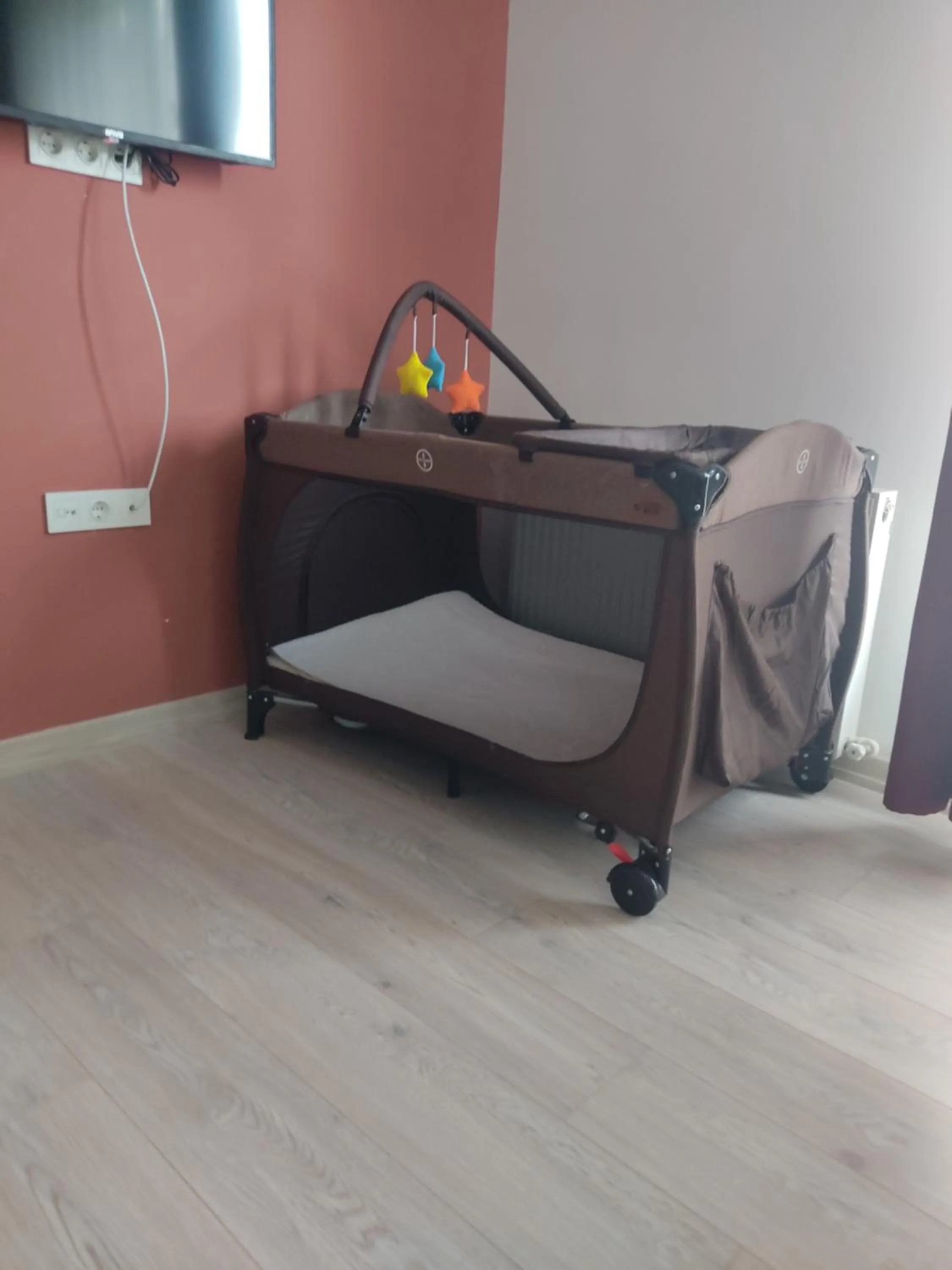 Bed in istanbul airport family suites hotel