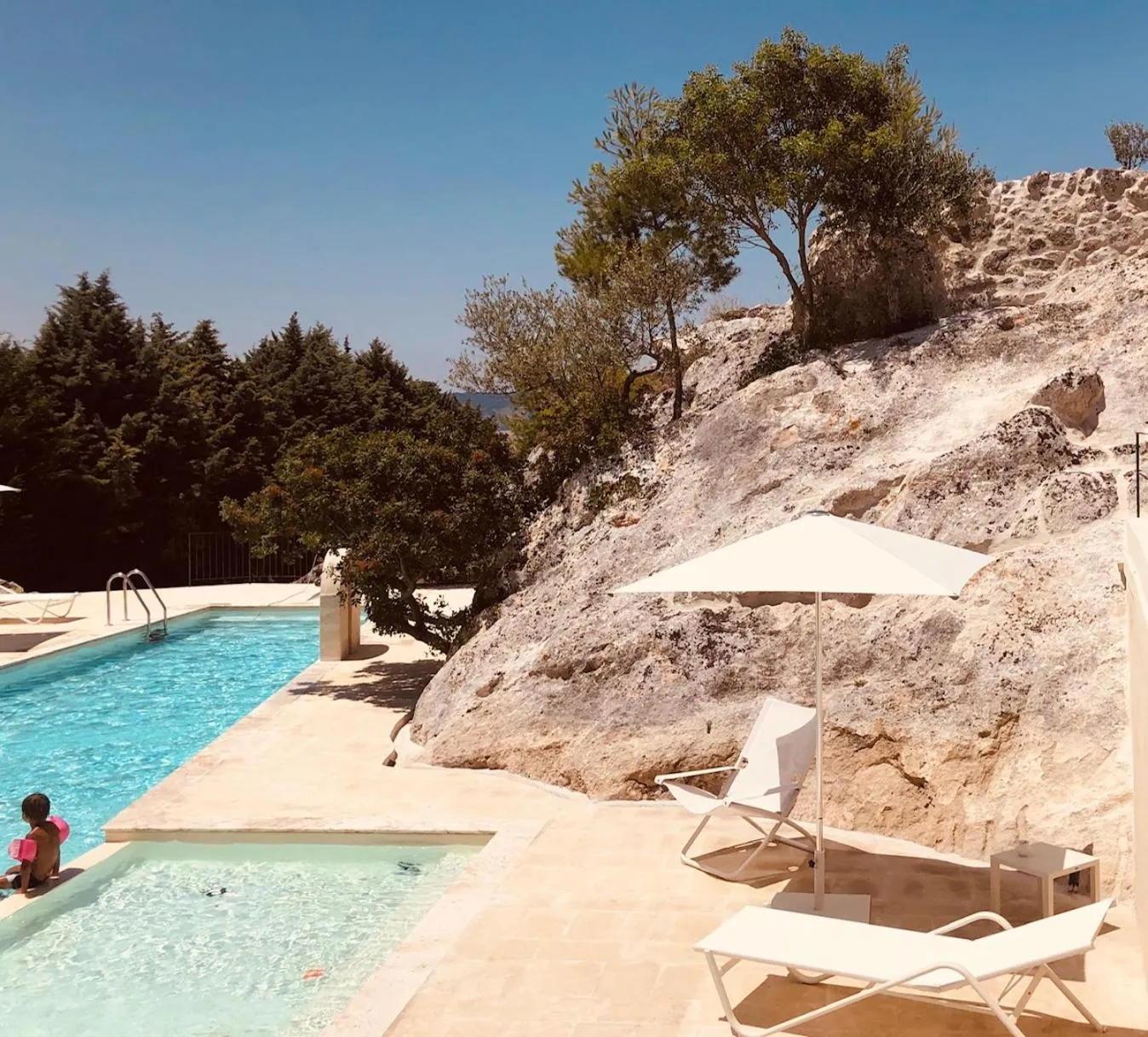 Swimming pool in Residence Masseria Santa Lucia