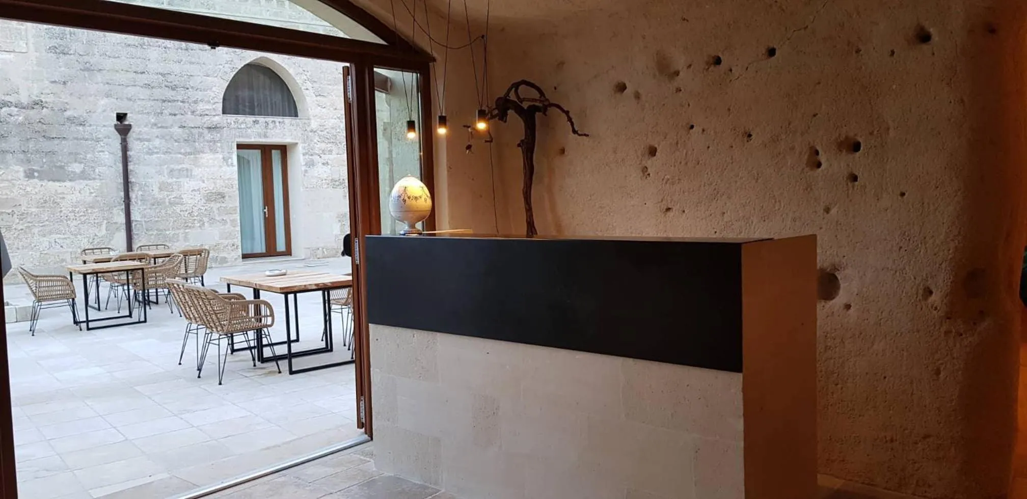 Lobby or reception in Residence Masseria Santa Lucia