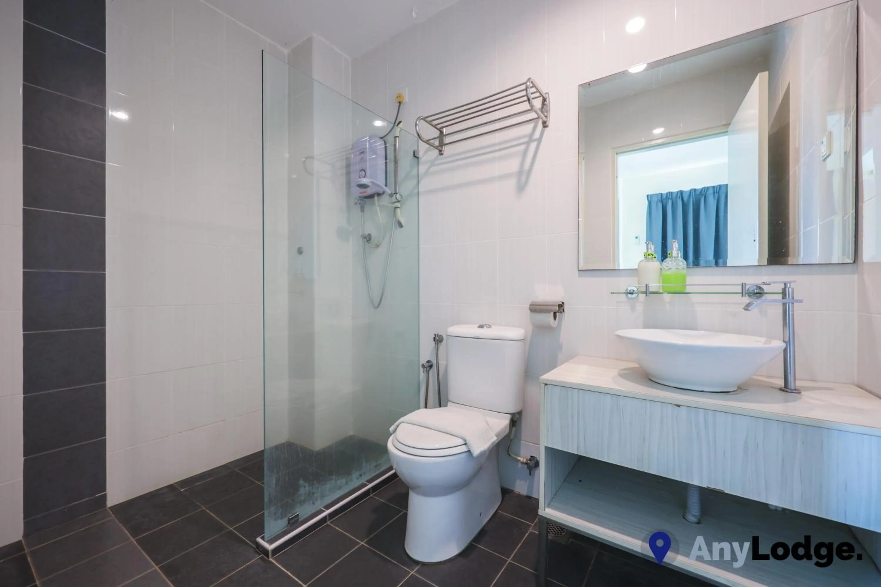 Bathroom in AnyLodge Waterfront Marina Island Pangkor
