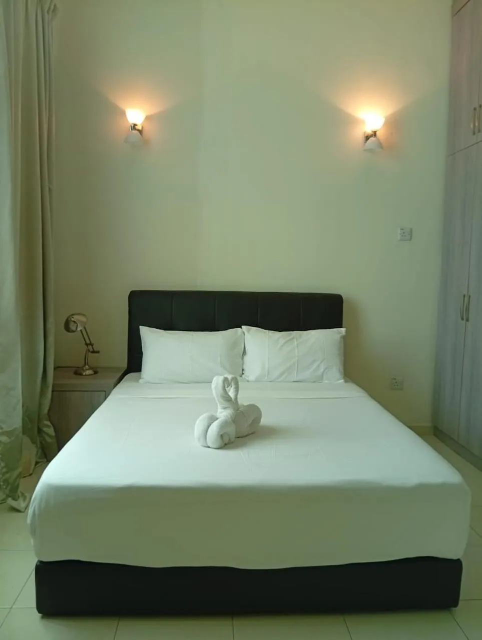 Bed in AnyLodge Waterfront Marina Island Pangkor-Lumut
