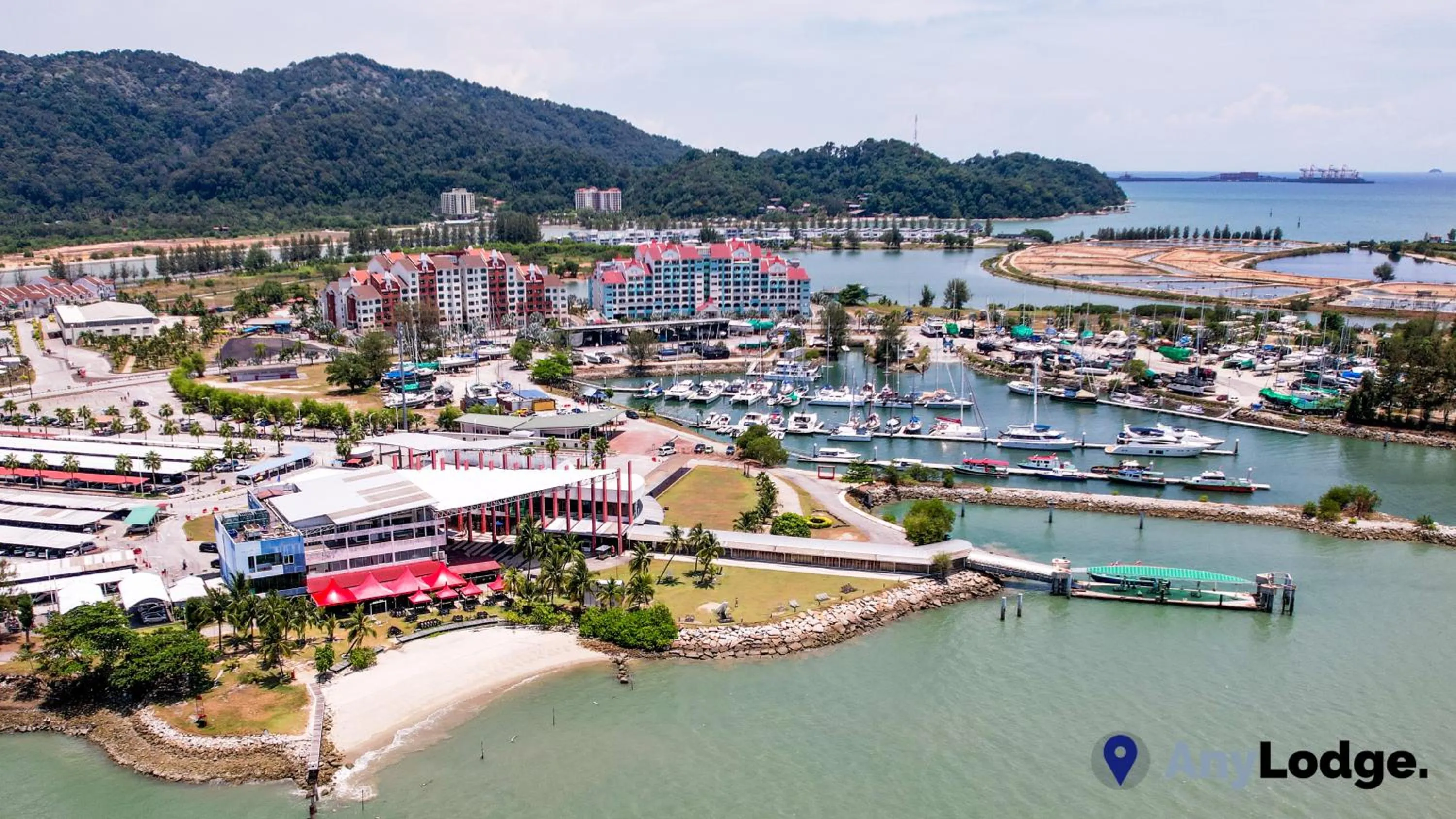 View (from property/room) in AnyLodge Waterfront Marina Island Pangkor-Lumut