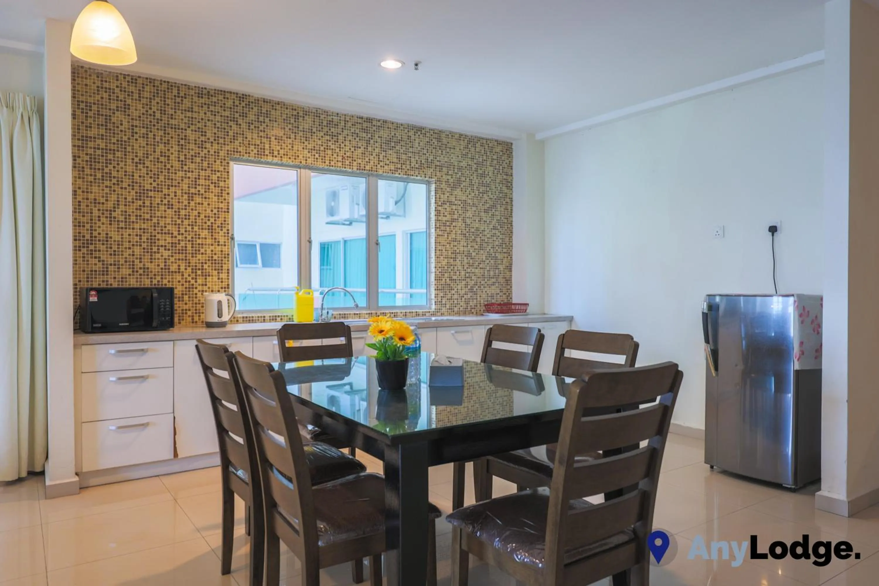 kitchen in AnyLodge Waterfront Marina Island Pangkor