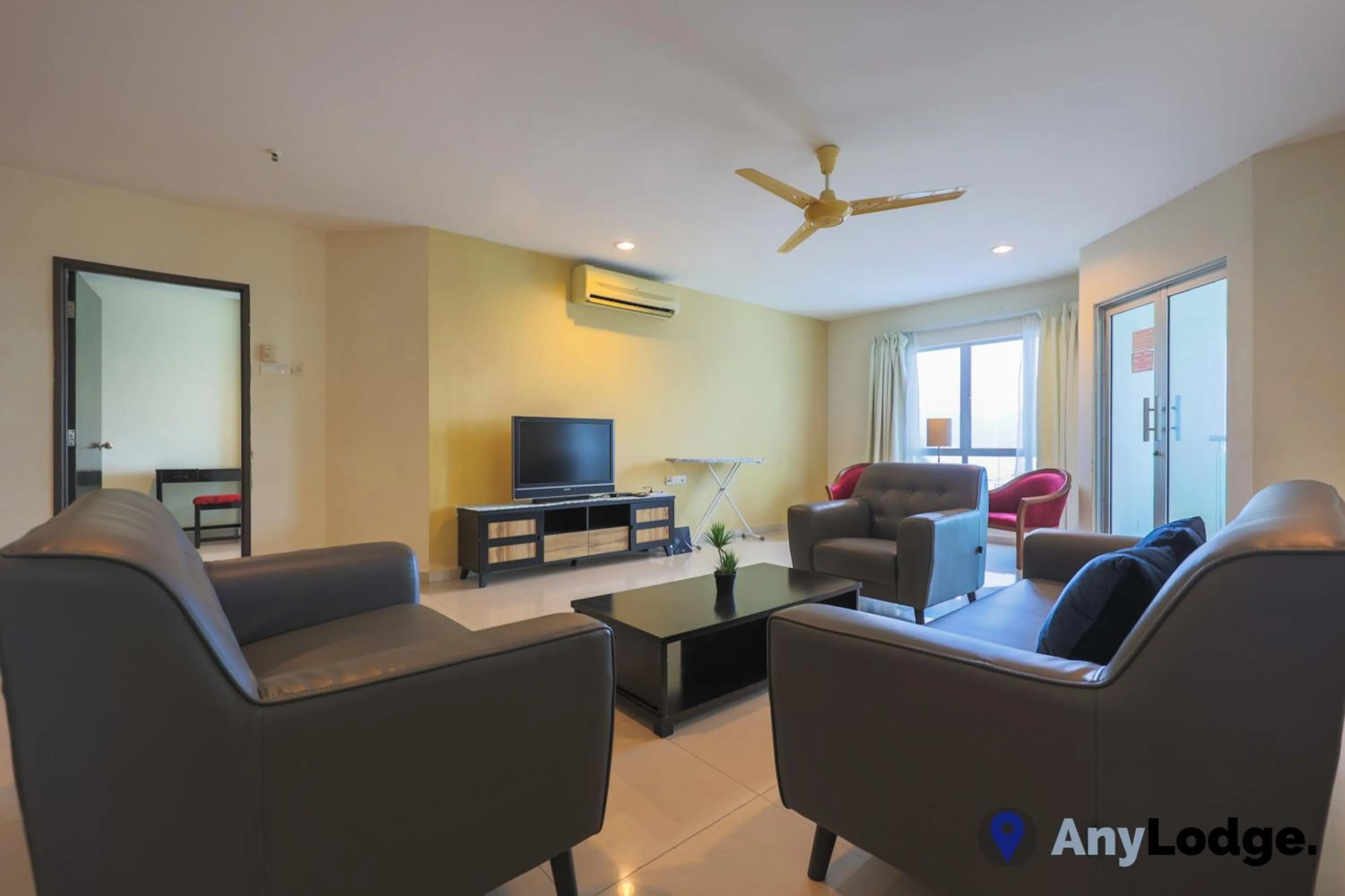 Seating area in AnyLodge Waterfront Marina Island Pangkor