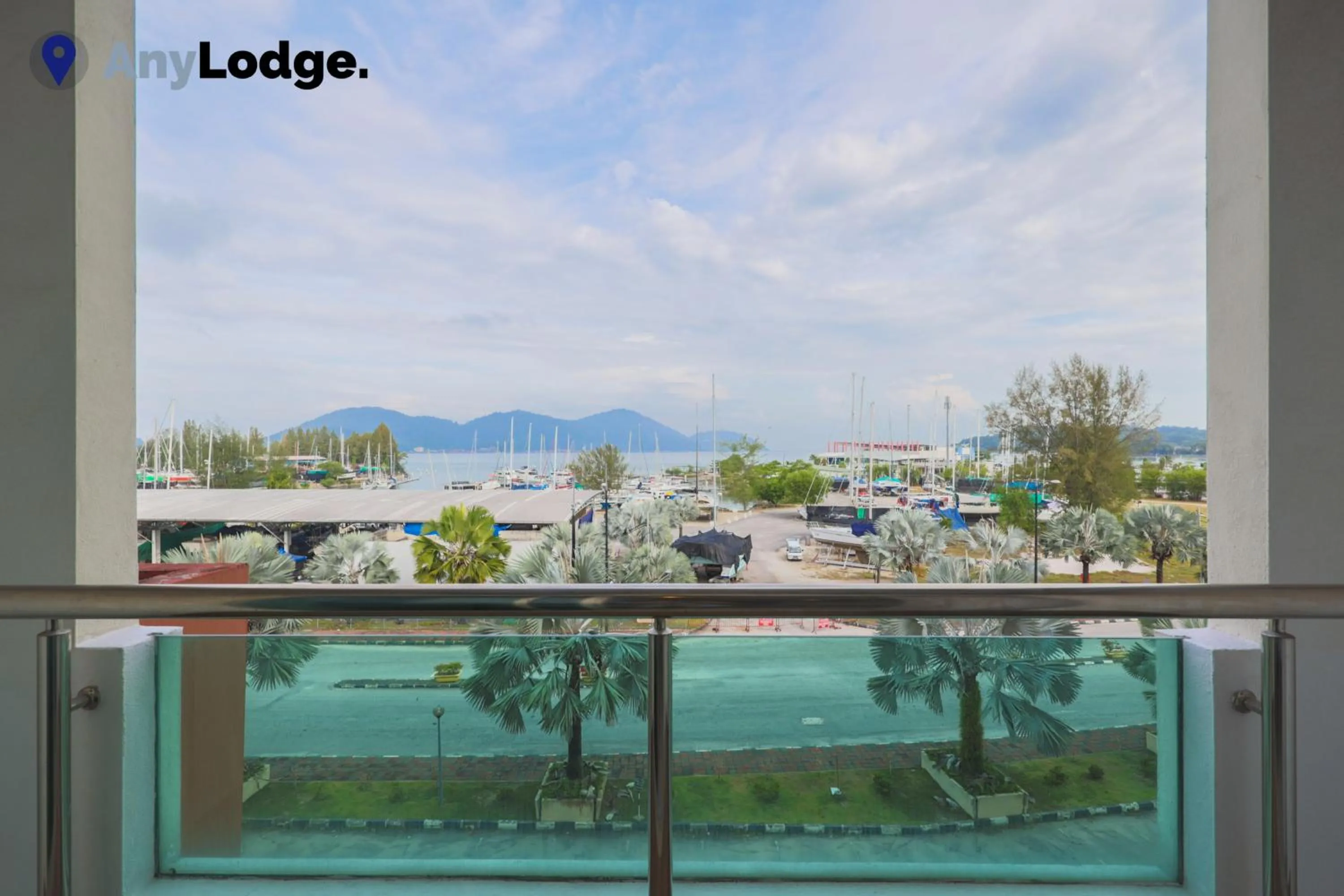 Balcony/Terrace in AnyLodge Waterfront Marina Island Pangkor