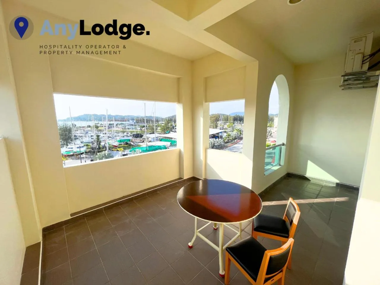 Balcony/Terrace in AnyLodge Waterfront Marina Island Pangkor