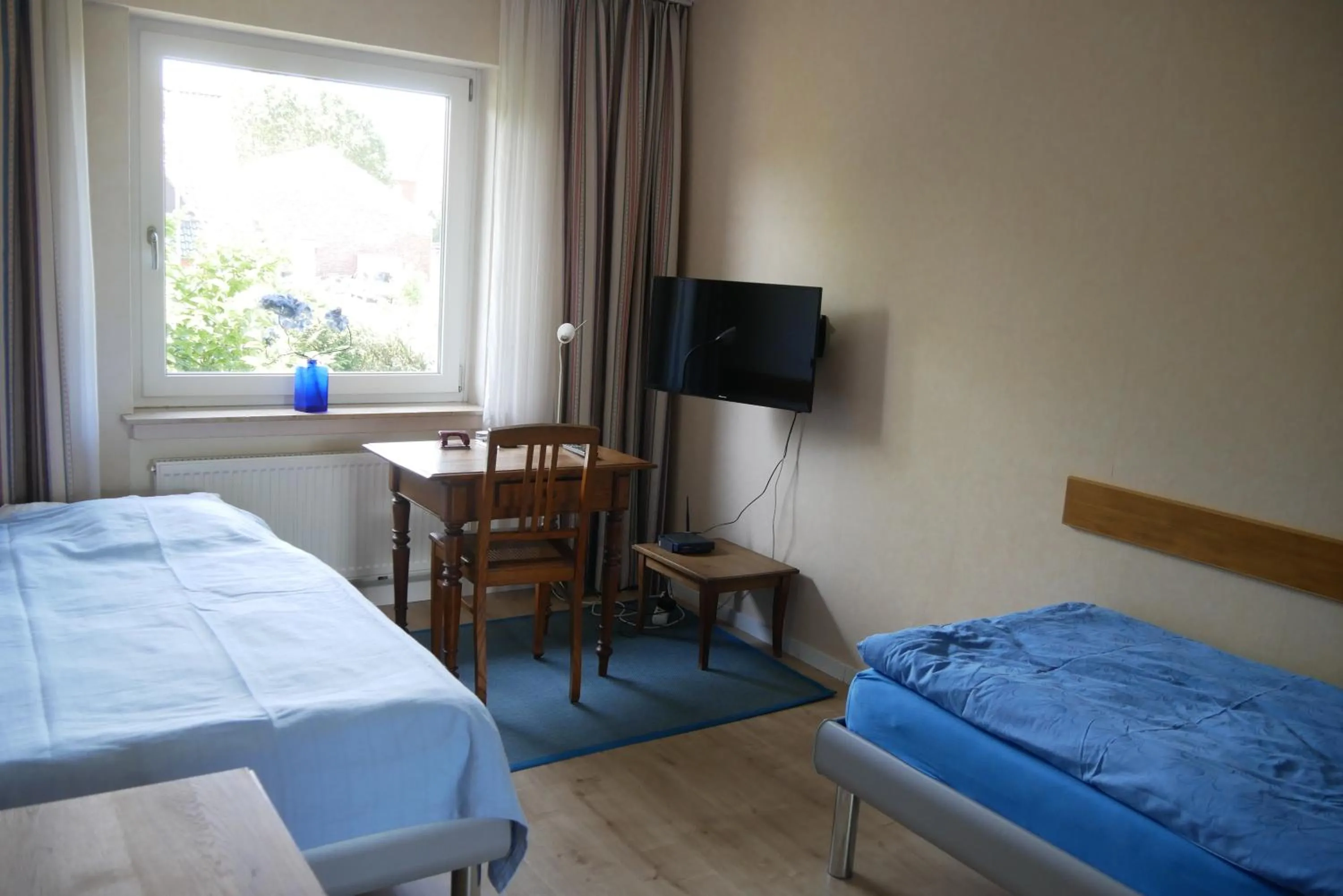 Bedroom, Bed in Ferienwohnung Illerhues