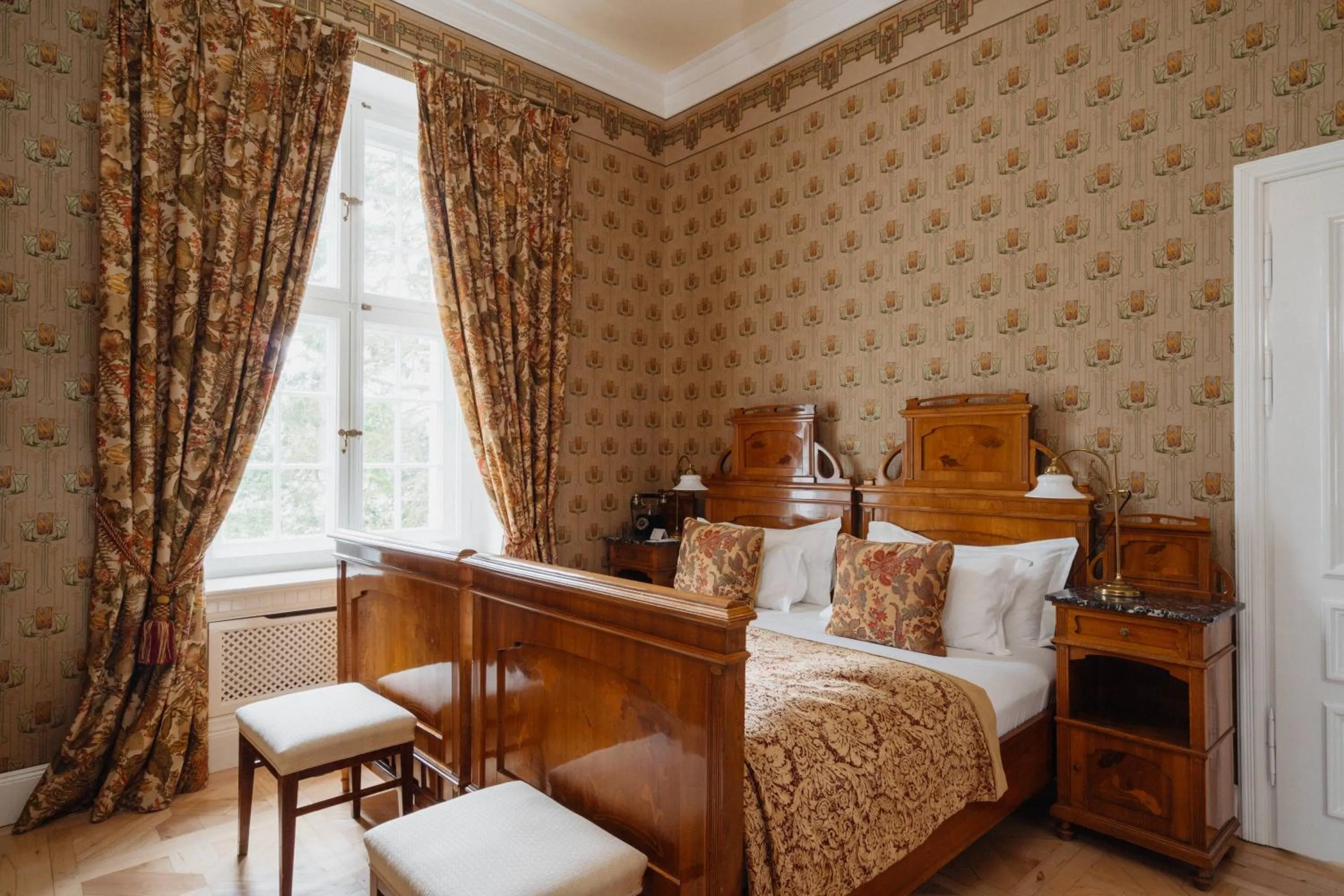 Bed in Pałac Ciekocinko Hotel Resort & Wellness