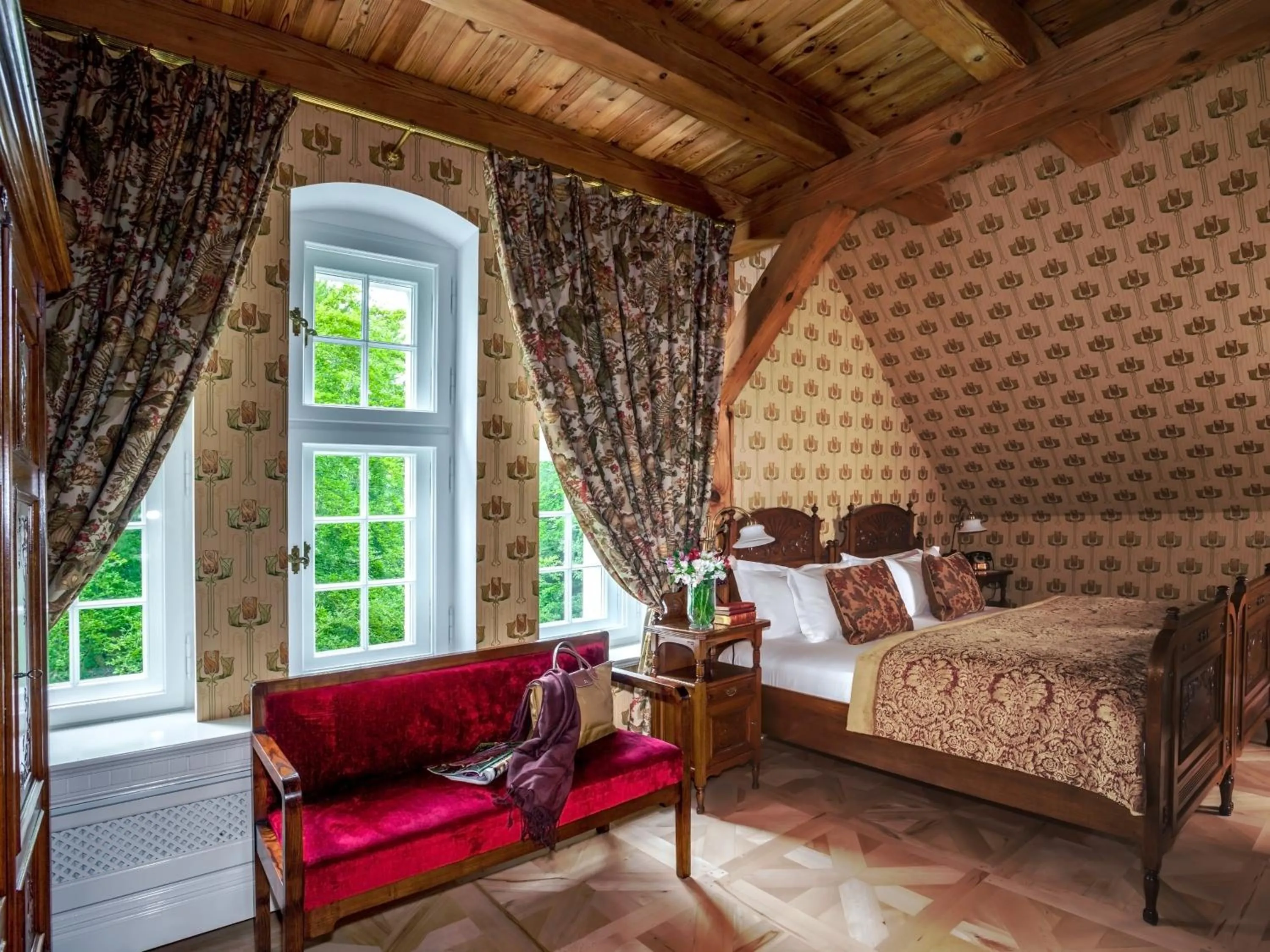 Bedroom, Bed in Pałac Ciekocinko Hotel Resort & Wellness