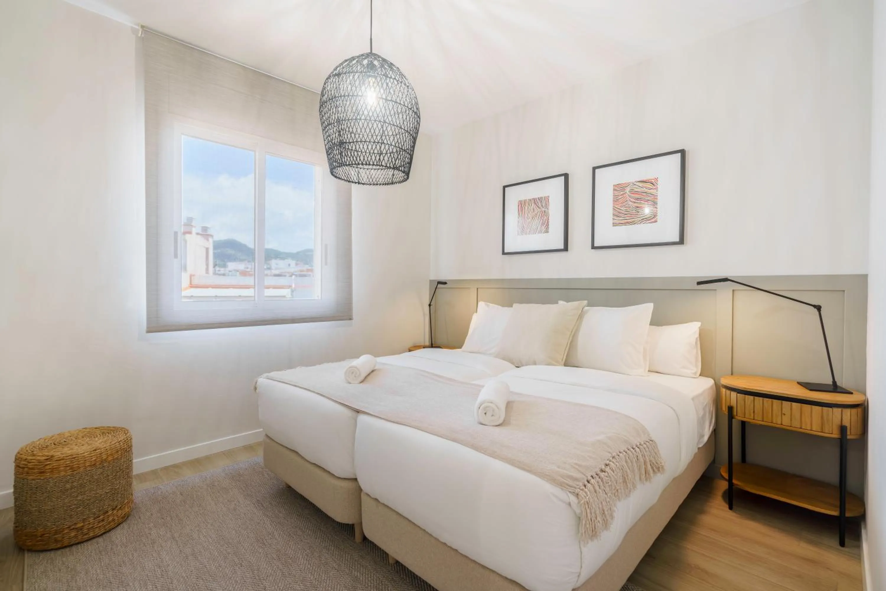 Bed in Sitges Spaces Mediterranean Penthouse