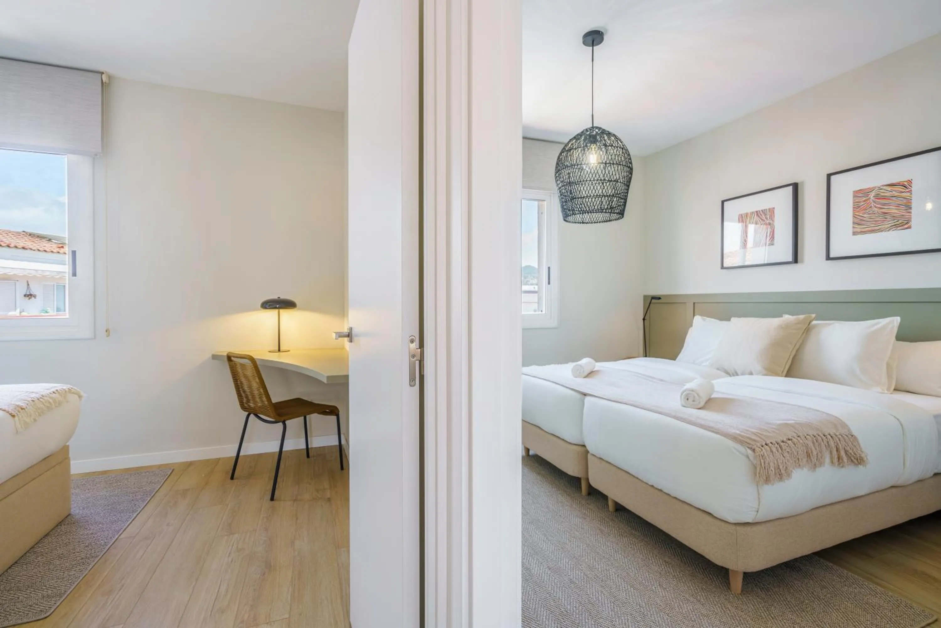 Bed in Sitges Spaces Mediterranean Penthouse