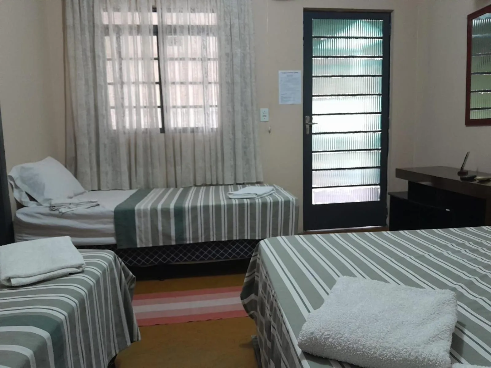 Bed in POUSADA MONTE HOREB