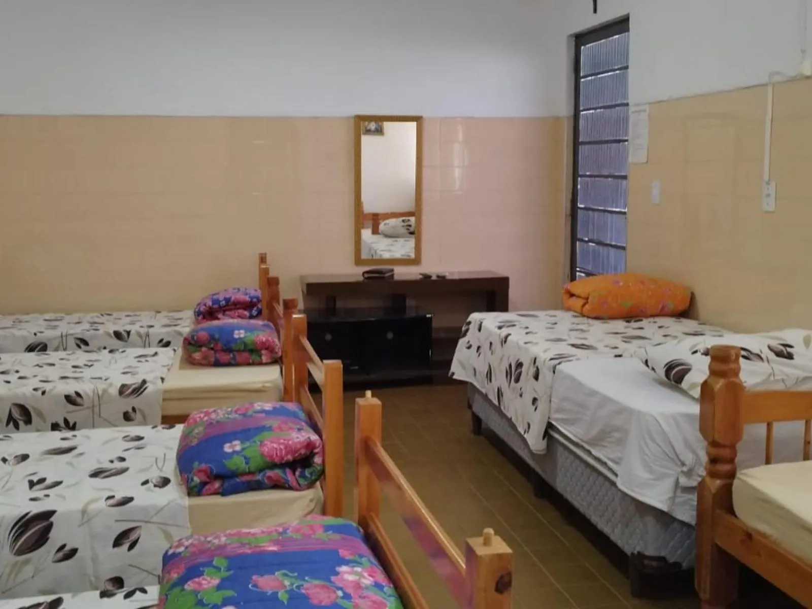 Photo of the whole room, Bed in POUSADA MONTE HOREB