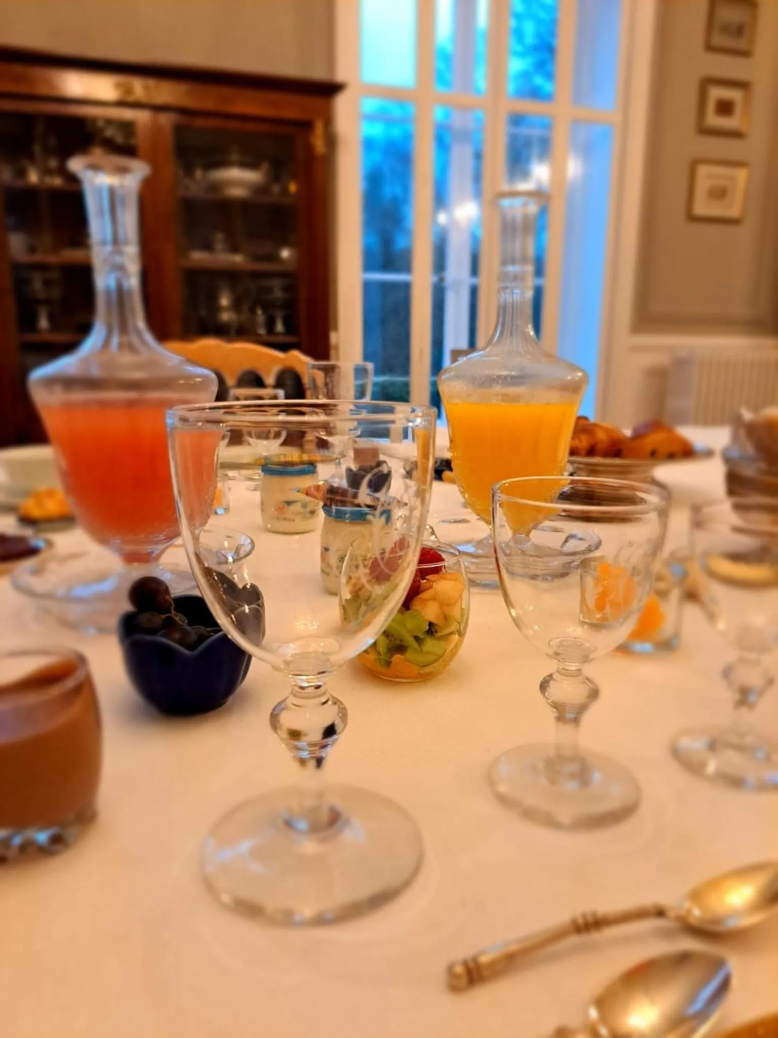 Breakfast in Château du Rondon