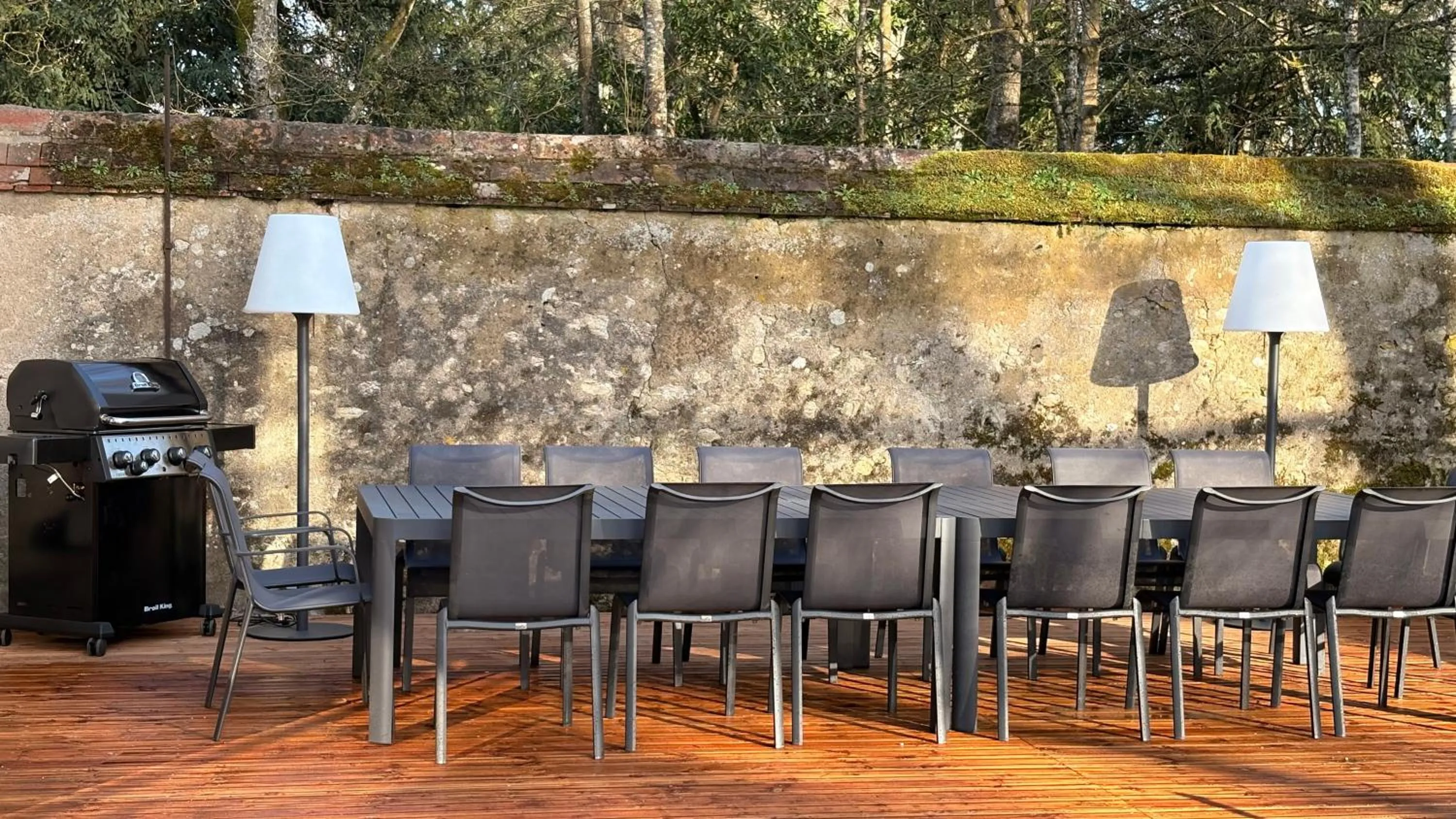 Patio in Château du Rondon