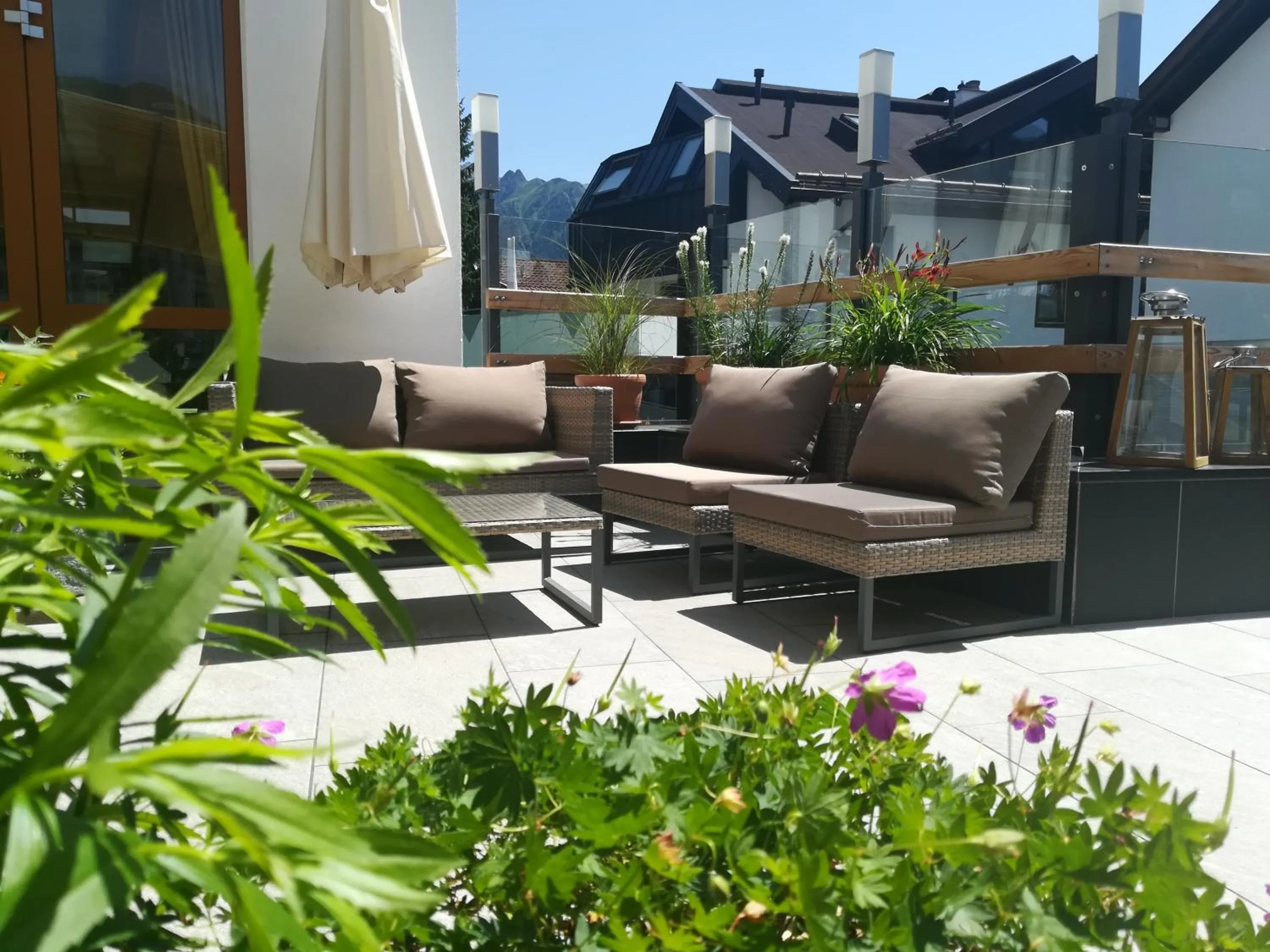 Garden in Hotel Astoria