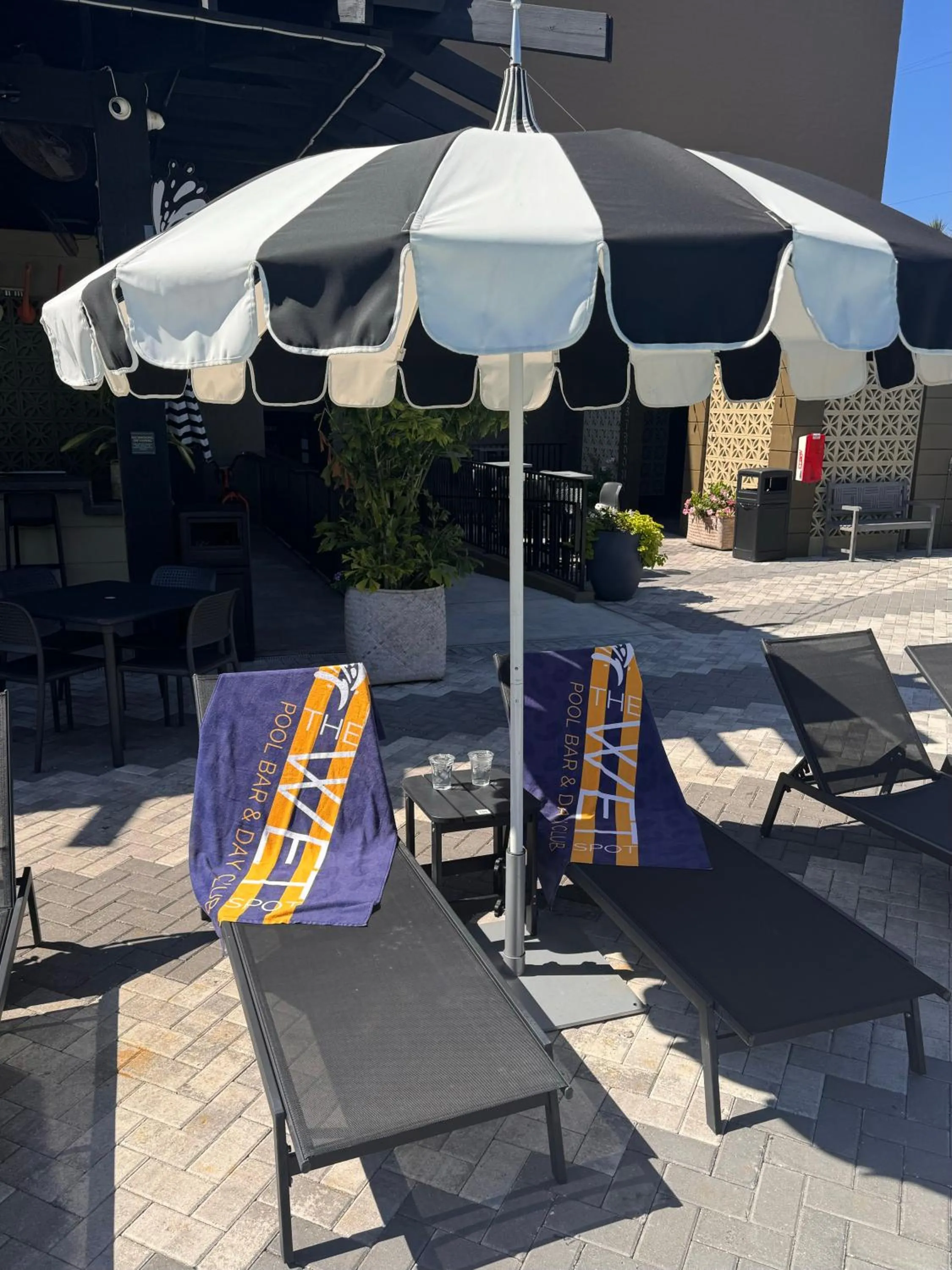 Swimming pool in Mari Jean Hotel - All Adults Welcome