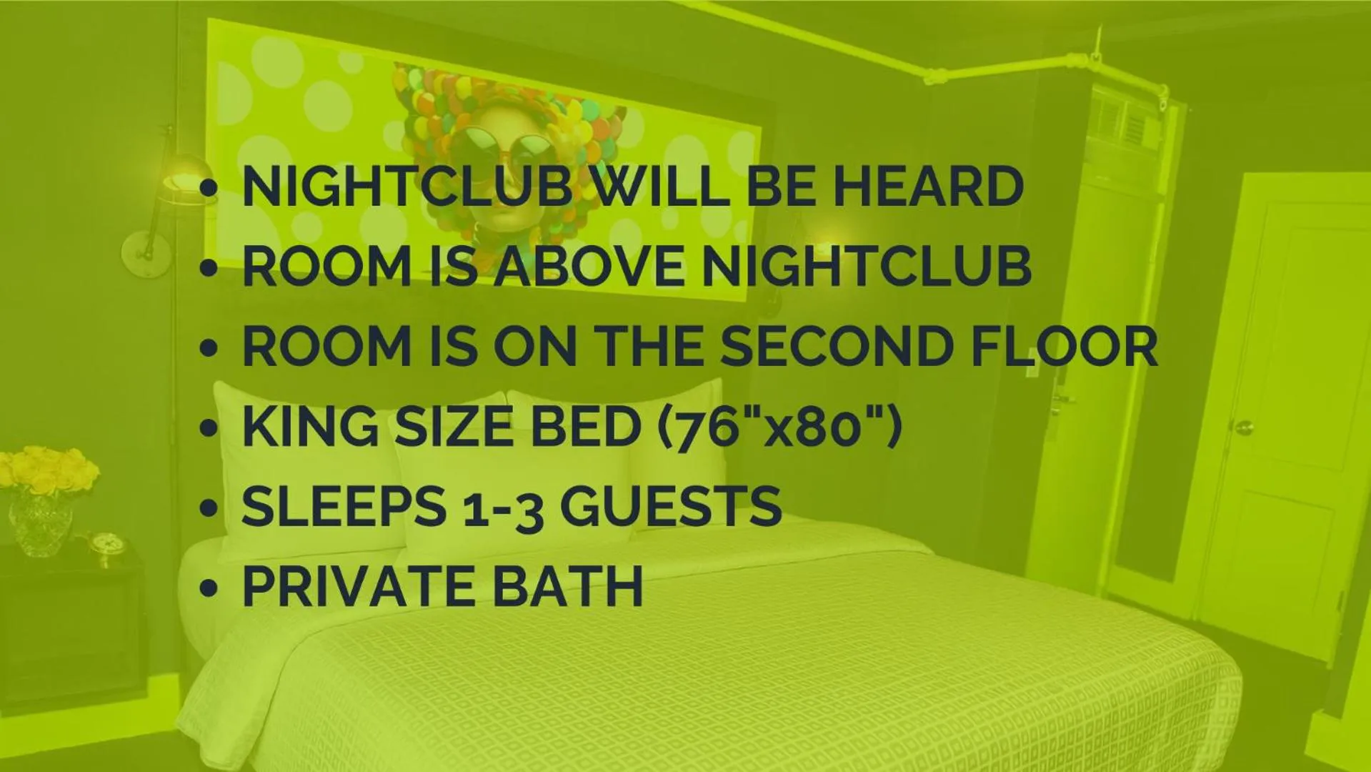 Bedroom in Mari Jean Hotel - All Adults Welcome