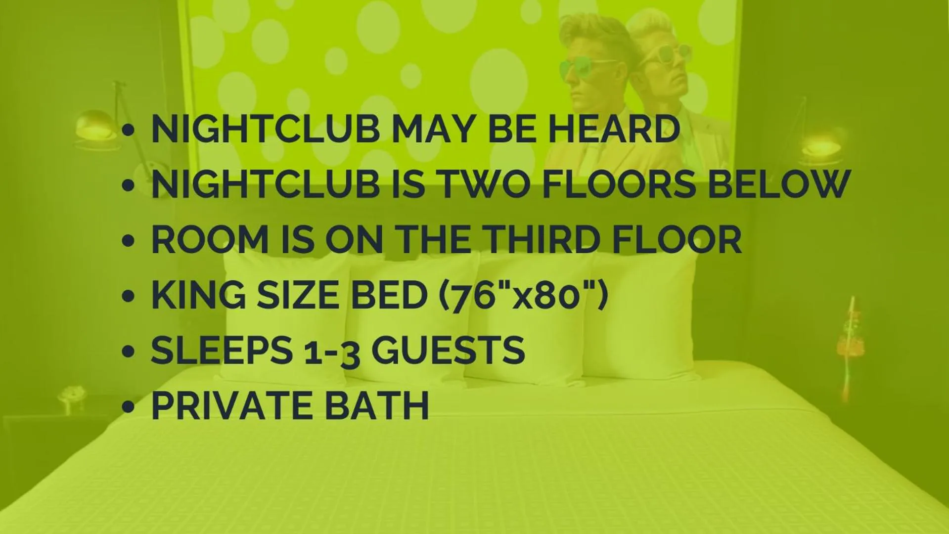 Bedroom in Mari Jean Hotel - All Adults Welcome