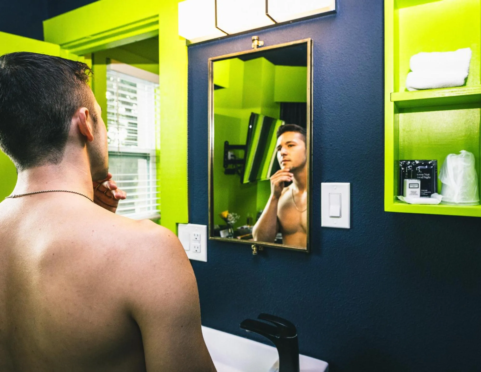 Bathroom in Mari Jean Hotel - All Adults Welcome