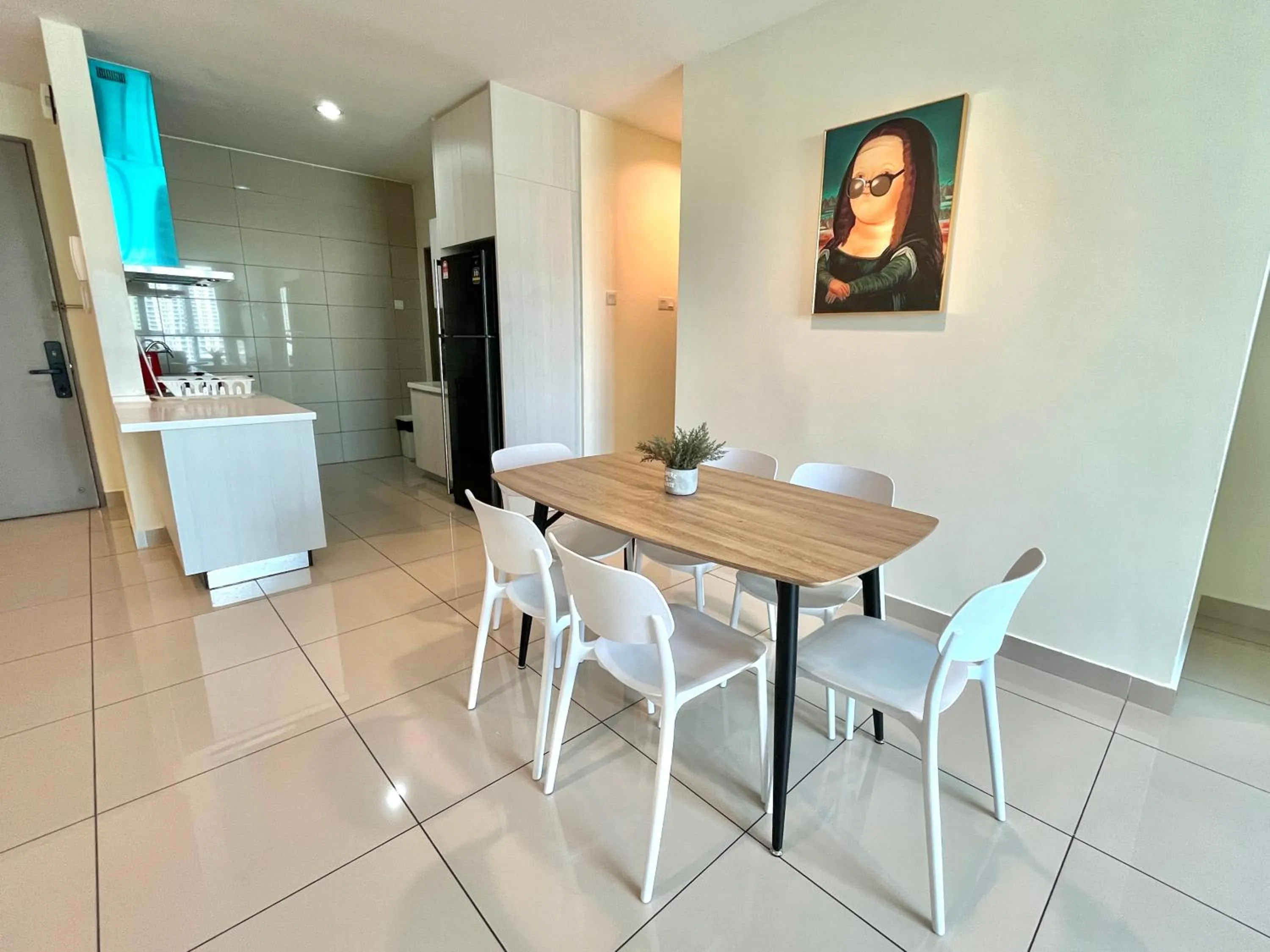 Dining area in Setapak Central Signature Suites by Manhattan Group