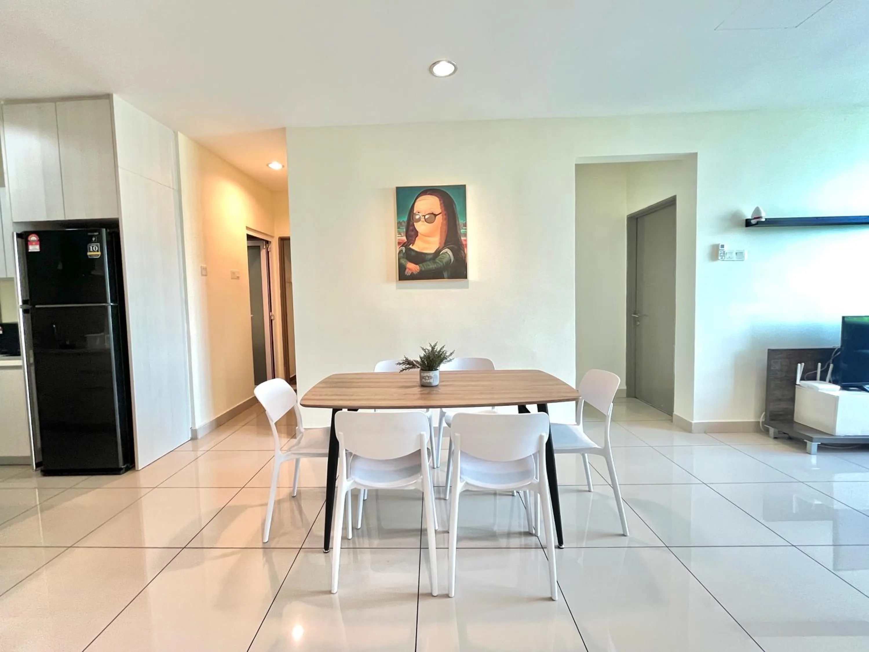 Dining area in Setapak Central Signature Suites by Manhattan Group